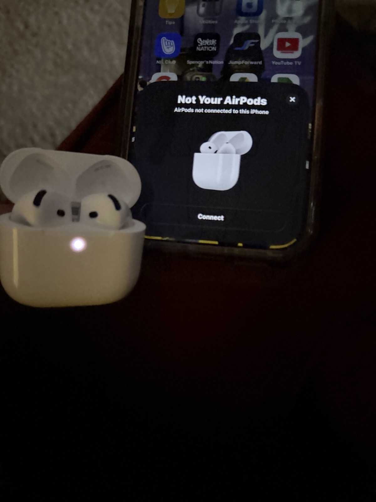 Apple AirPods 4 ANC Bluetooth Wireless In-Ear Earbuds White w/ Box & Manual