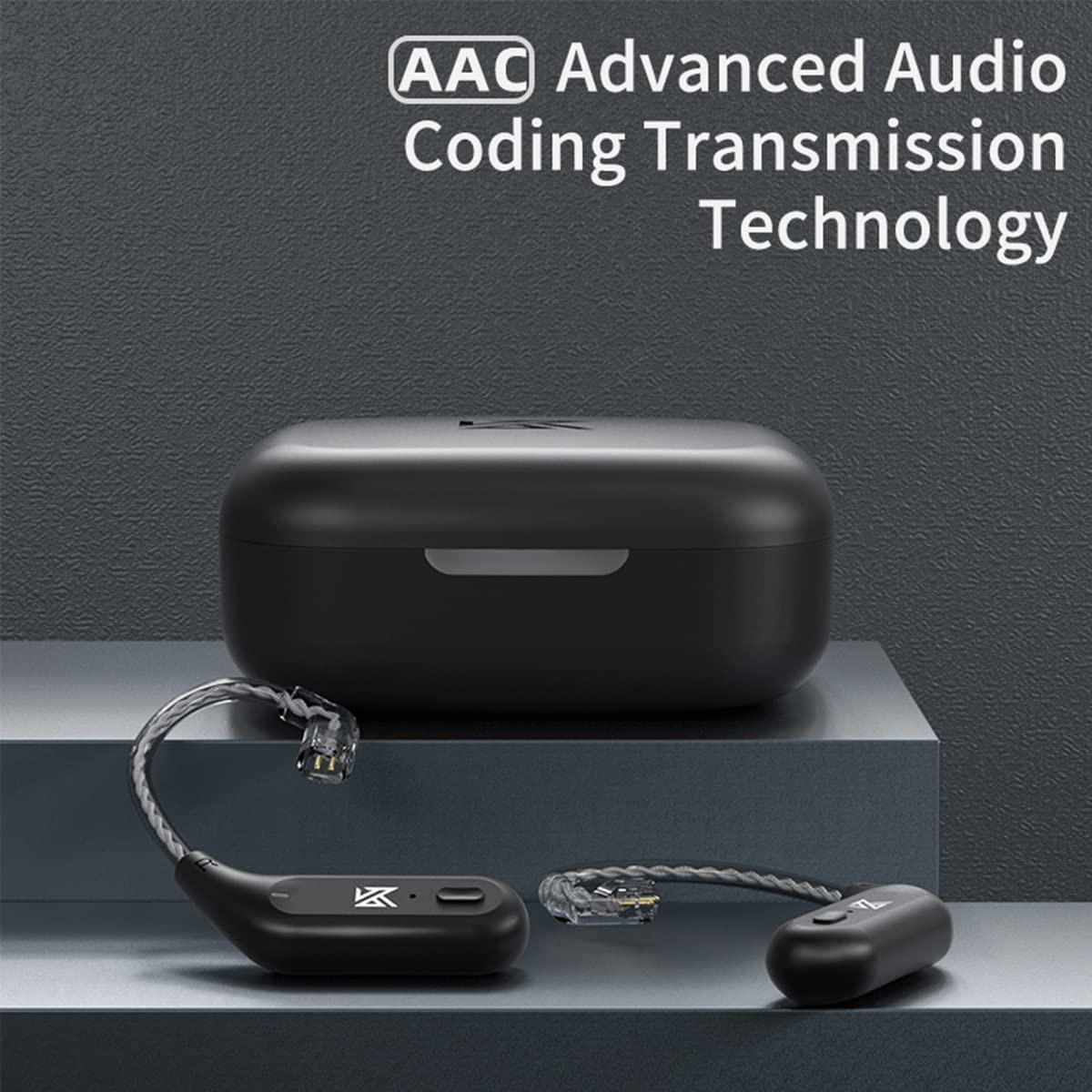 AZ09 Bluetooth 5.2 Module Wireless Waterproof Ear Hook Extra Long Battery Life B