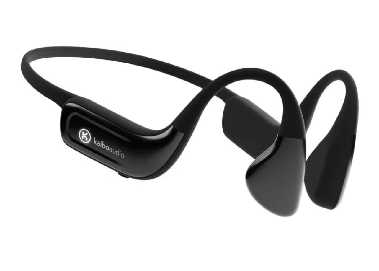 Kaibo Flow – Bone Conduction Headphones with Noise-Cancelling Mic,Waterproof .A2