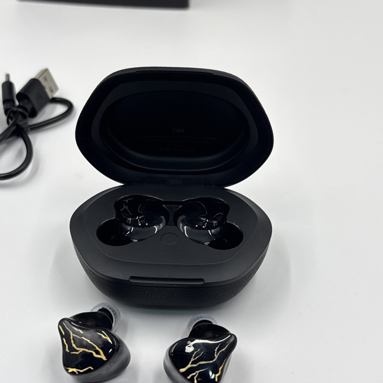 TRN T350 TWS Knowles Earphone 1BA+1DD 5.3 Bluetooth-compatible Bass HIFI Headset