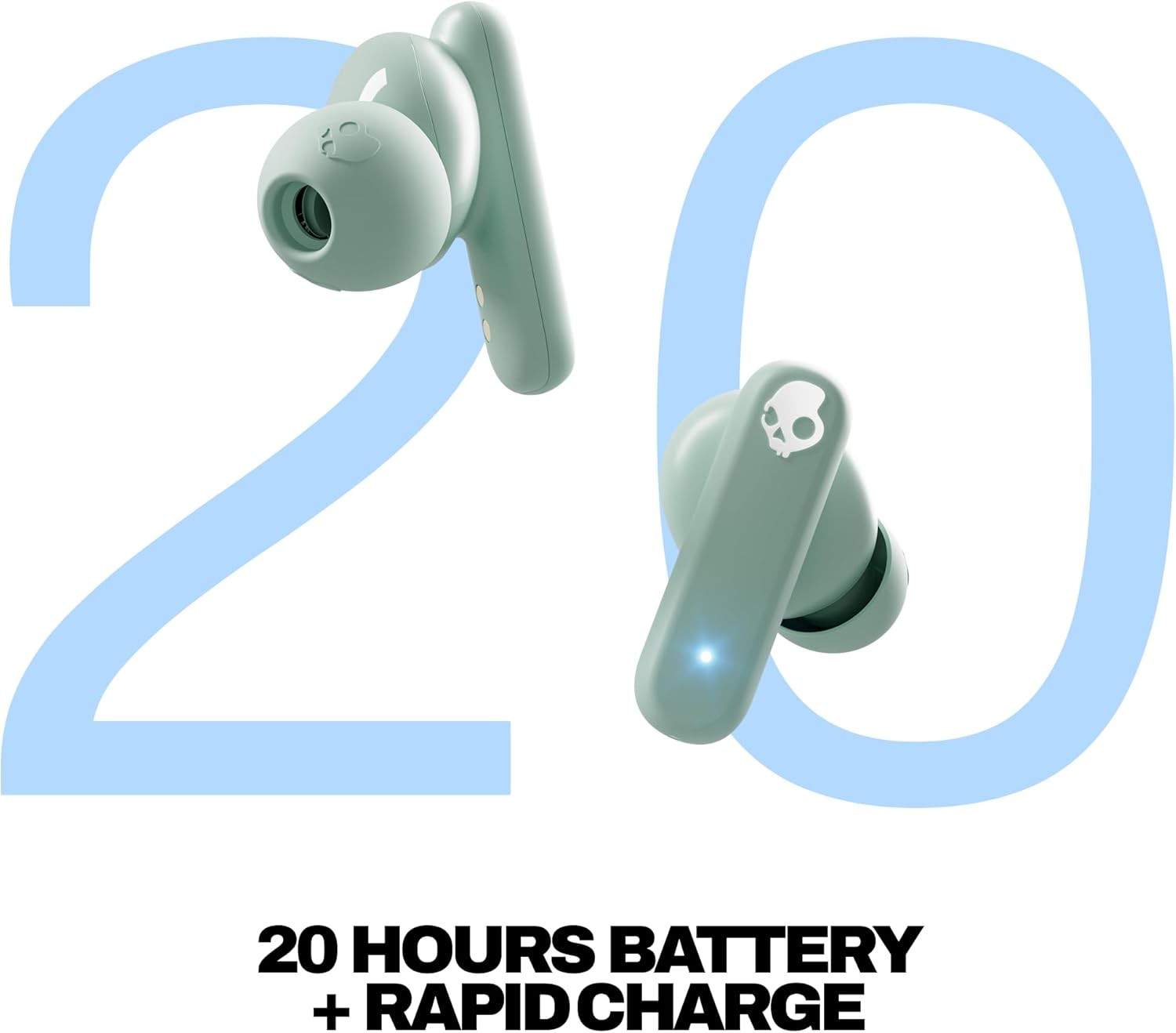 Skullcandy Smokin’ Buds Wireless Earbuds Bluetooth Noise Isolating