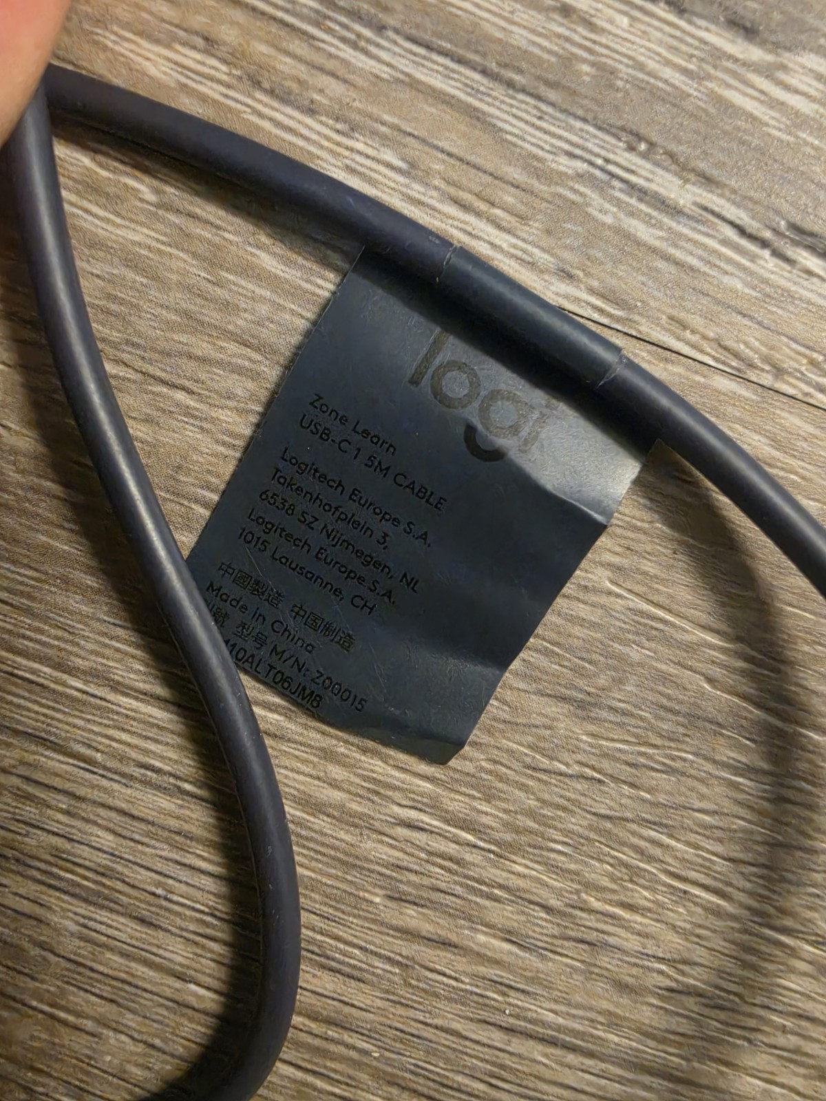 GENUINE Logi Headphones Z00015 Zone Learn