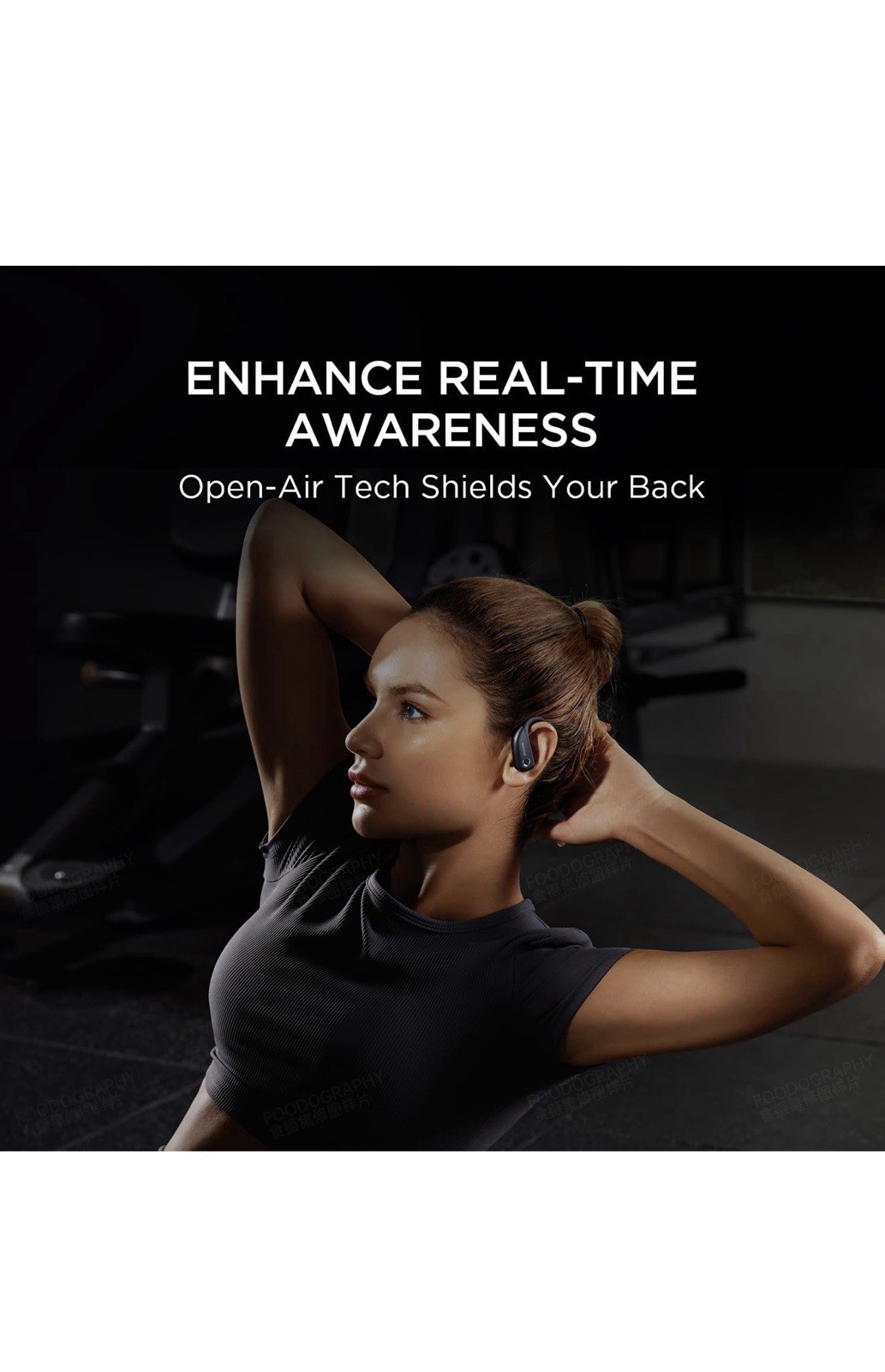 1MORE S50 Fit Open-back In-Ear Headphones, Wireless Bluetooth 5.3, 4 microphones