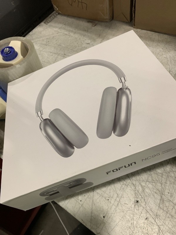 FOFUN NC95 Hybrid Active Noise Cancelling Headphones With Knob Control, 120H Pla