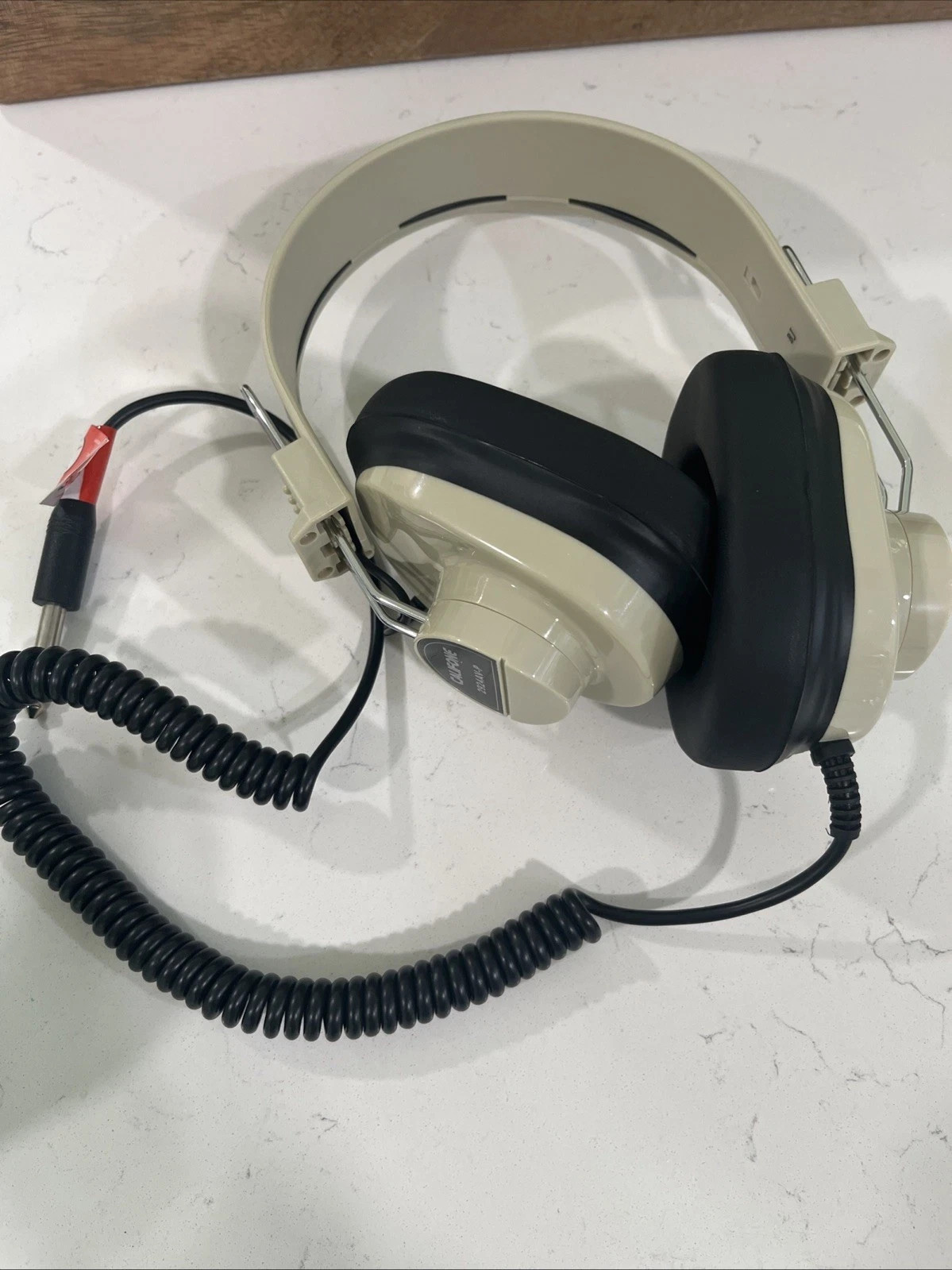 Califone 2924AV-P Mono Headphones 6’ coiled cord and 1/4″ Plug