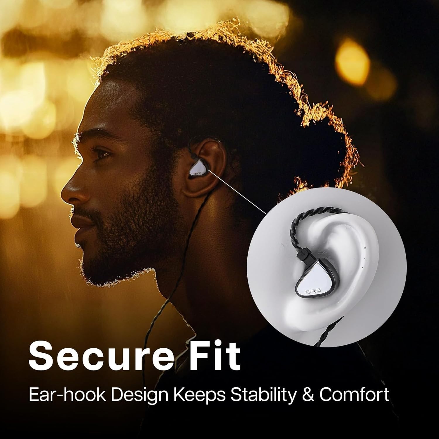 Linsoul Tripowin x 0DiBi: Vivace in Ear Monitor, 10mm Titanium Diaphragm Dynamic