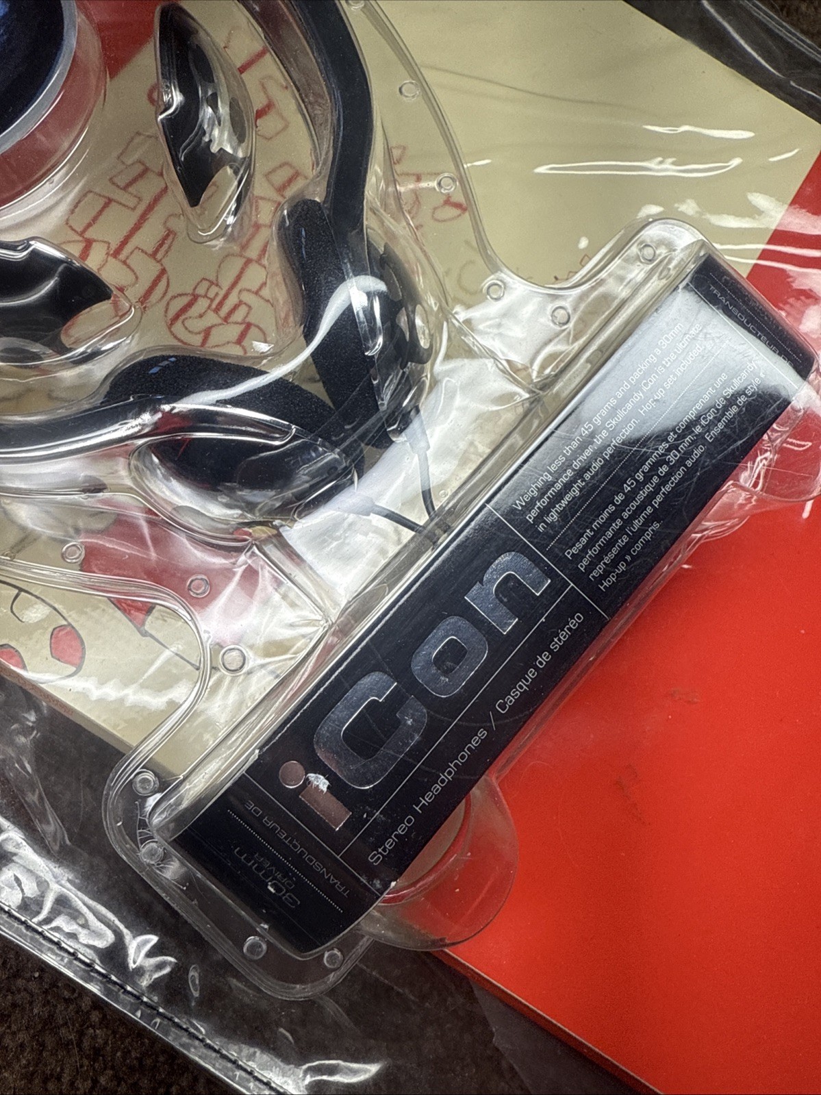 Chrome OG skullcandy Icon Recruit 30mm Driver Original Quality Careful LOUD Rare