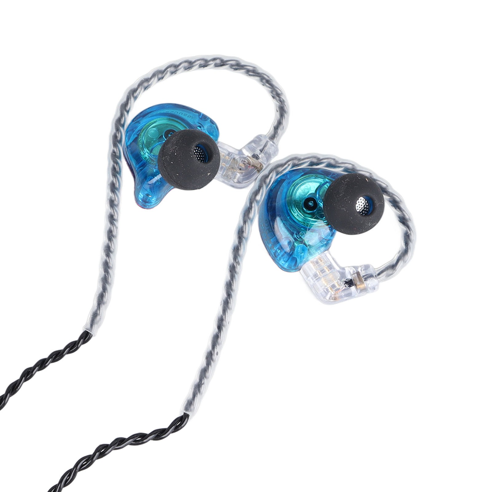 Sports Wired Headphones 0.75mm Dual Pin Port Type C Ergonomic Design Comfor GPRV