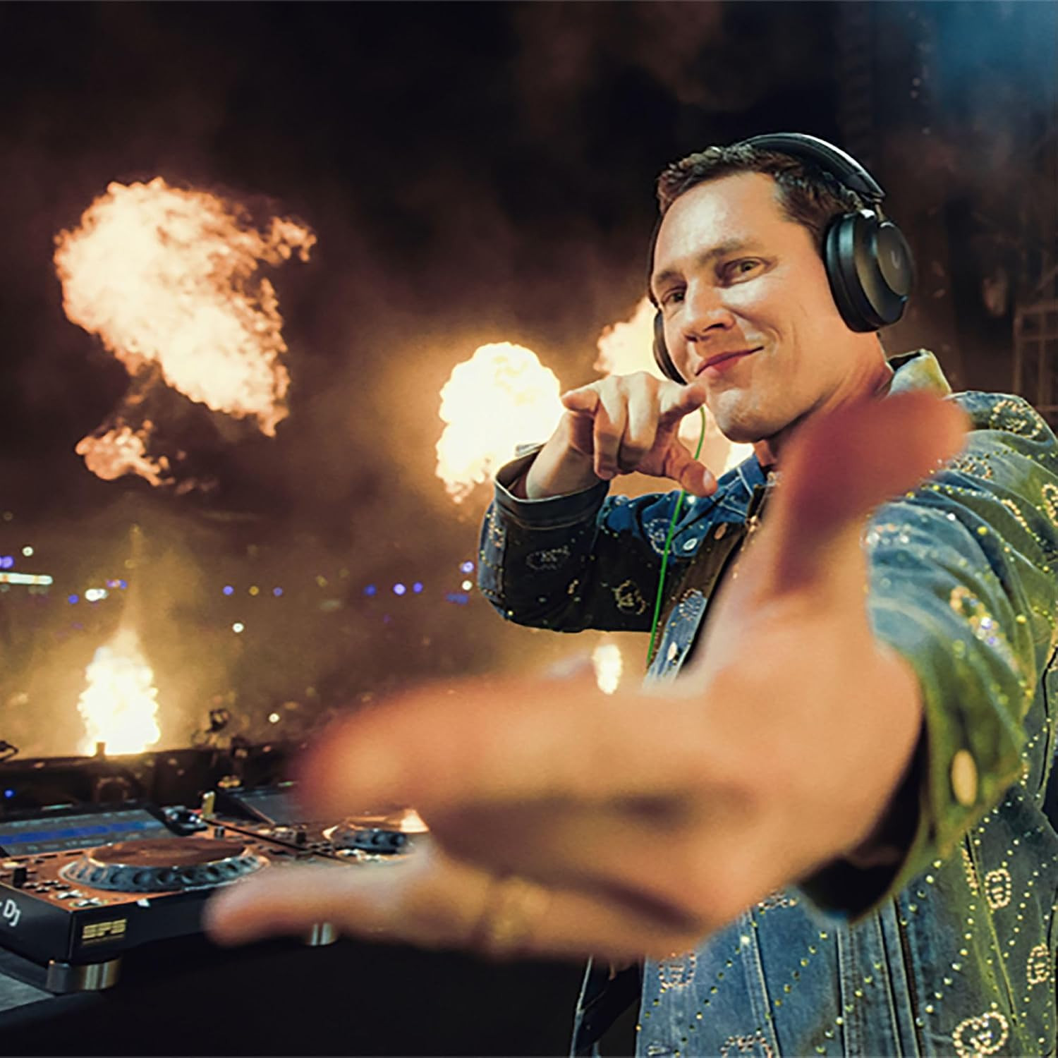 The Next Sound by Tiësto Noise Cancelling Headphones Wireless Bluetooth, MX41H o