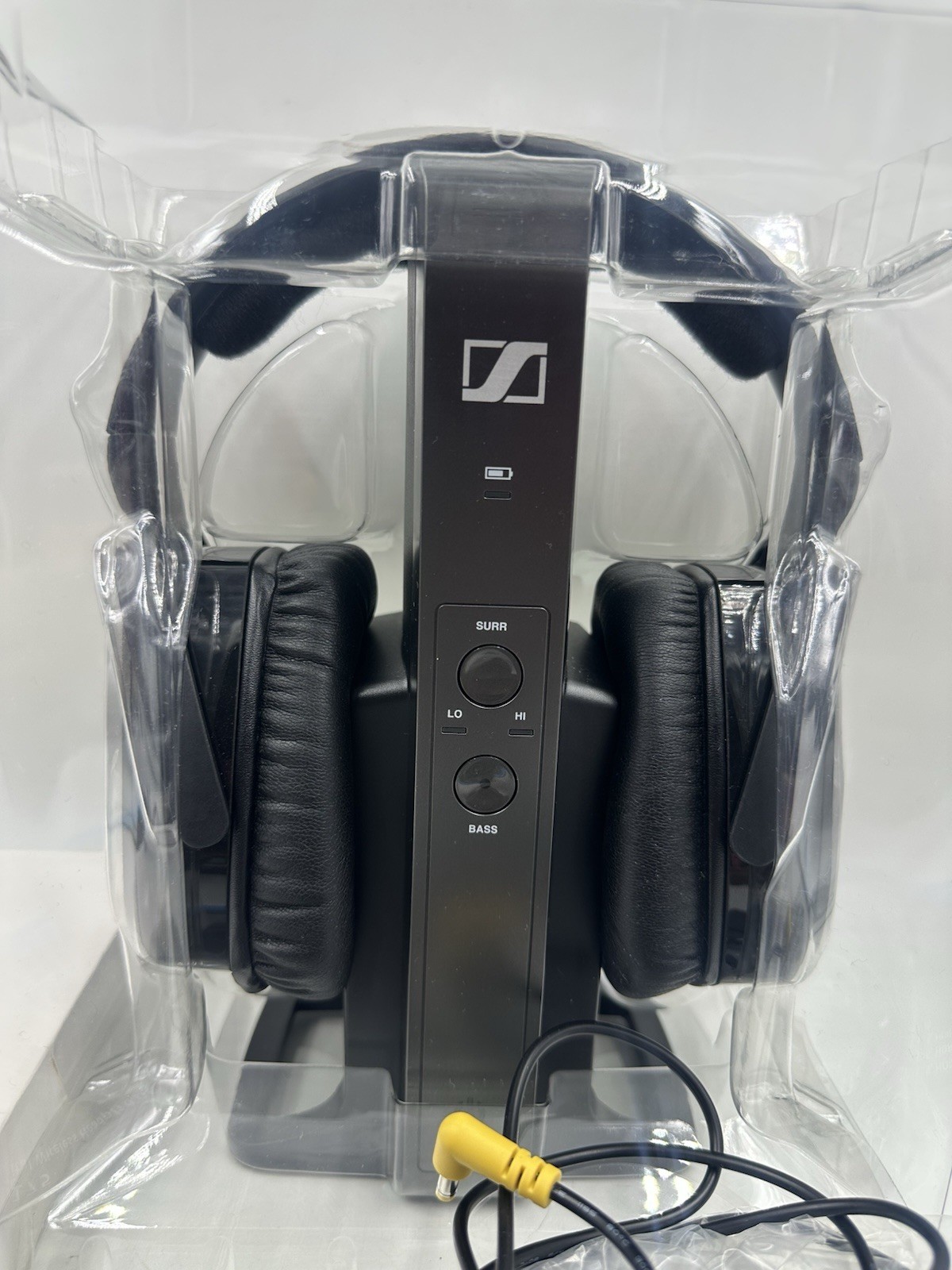 Sennheiser Over Ear RF Wireless Surround Sound TV Headphones RS 175-Complete