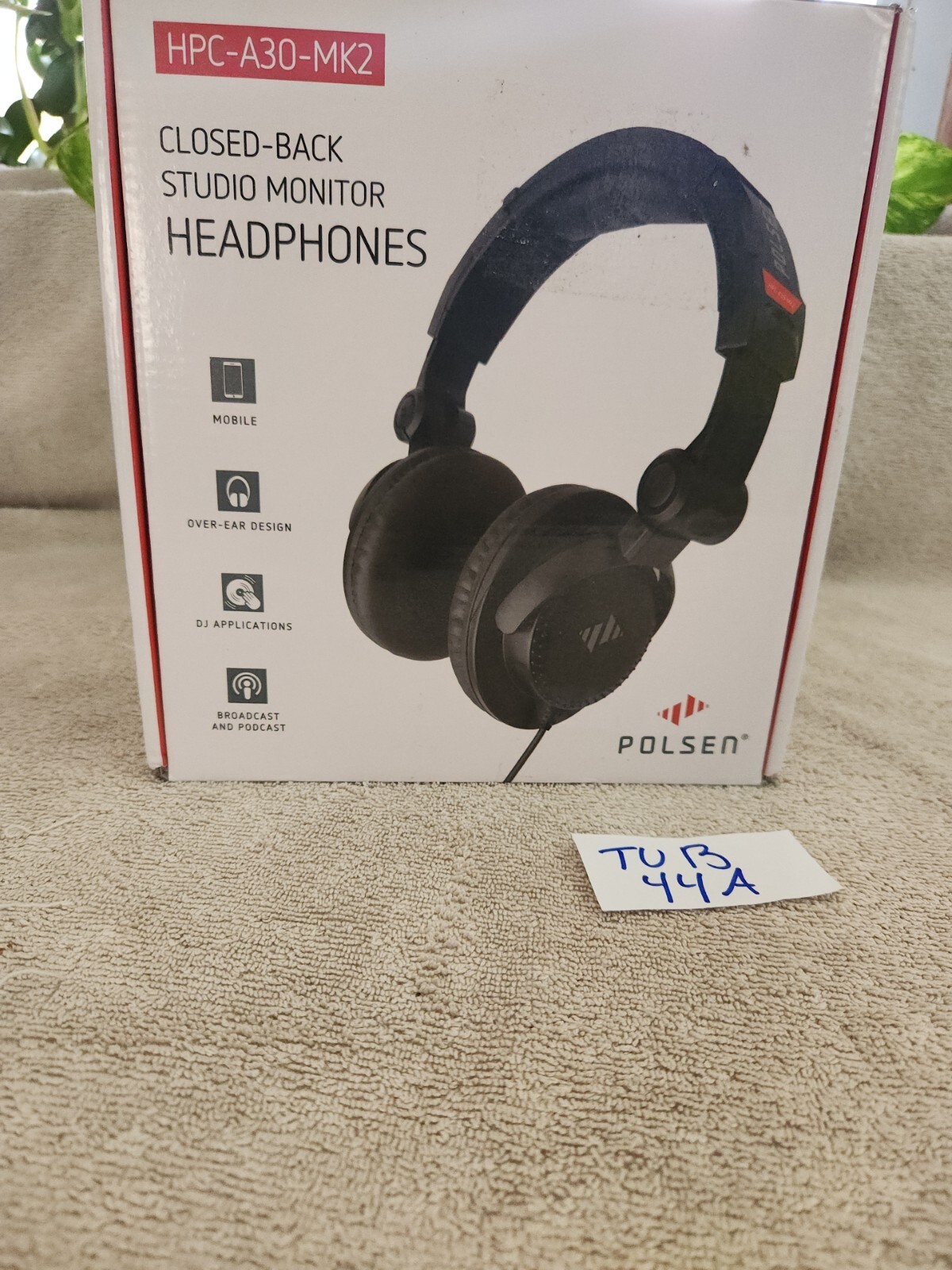 Polsen HPC-A30-MK2 Headphones (Tub44A)