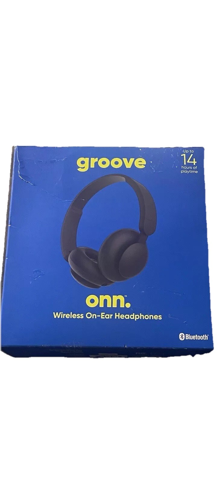 Groove Onn Wireless Headphones Black Built-in microphone 33 ft wireless range