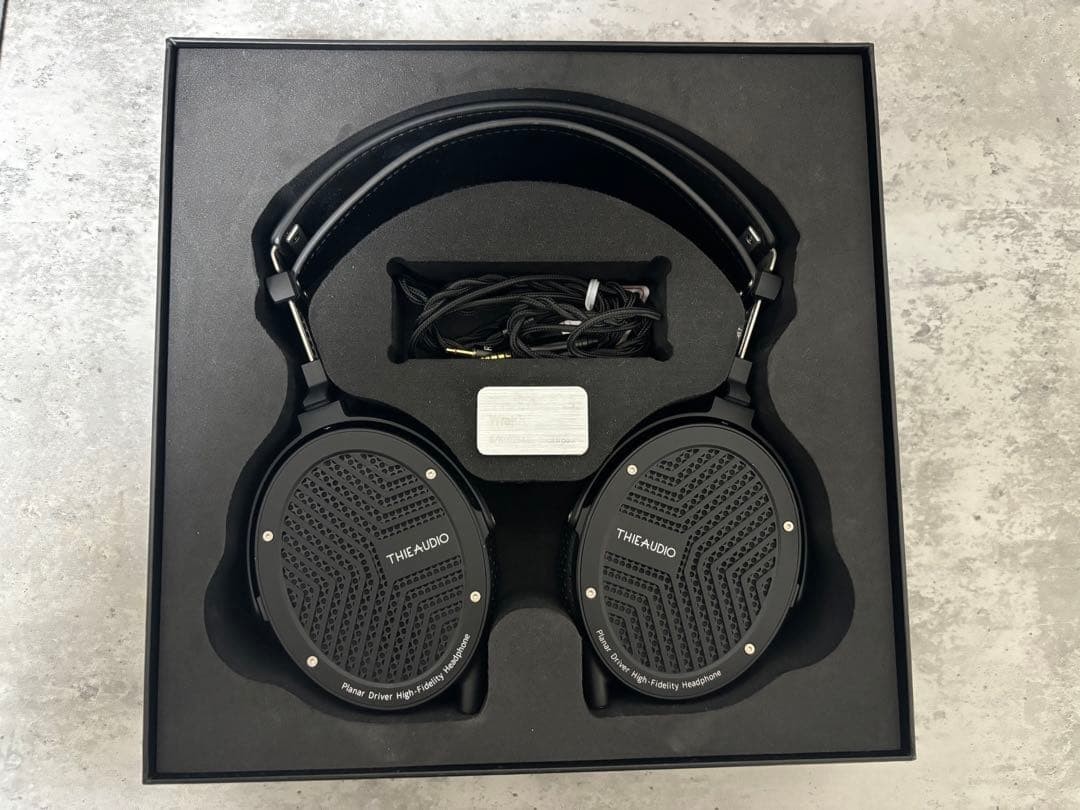 Thieaudio Wraith Open-Back Planar Magnetic Headphones Black w/Box From Japan