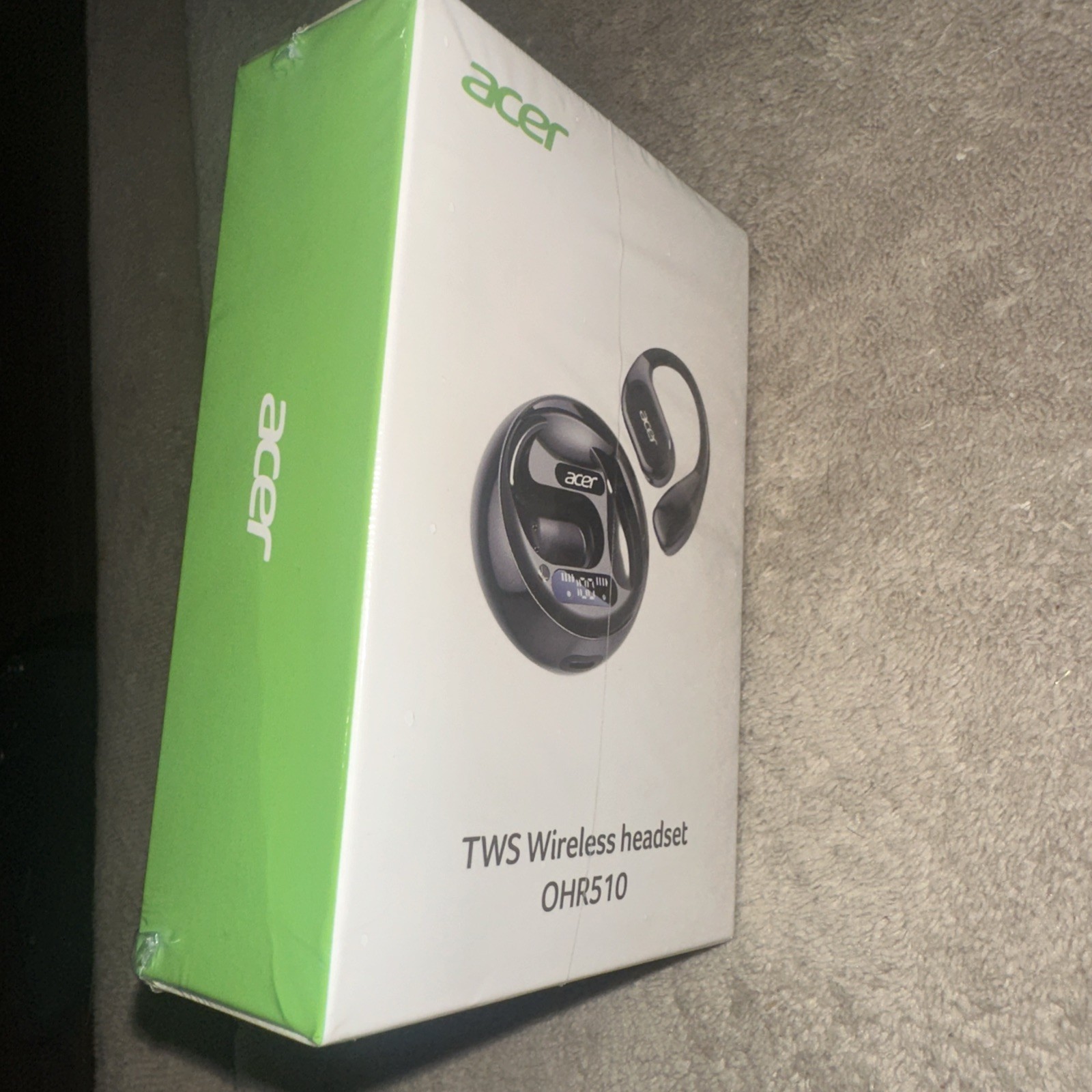 Acer OHR510 Pure Bass Sound Stylish Wireless Over Ear Earbuds NEW