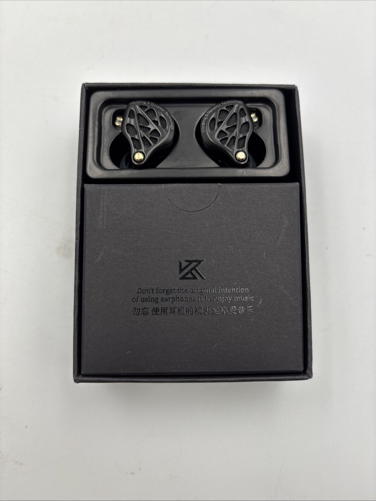 KZA Coustics Vibe X in Ear Monitor, HiFi IEM Earbuds USB-C New Open Box Tested