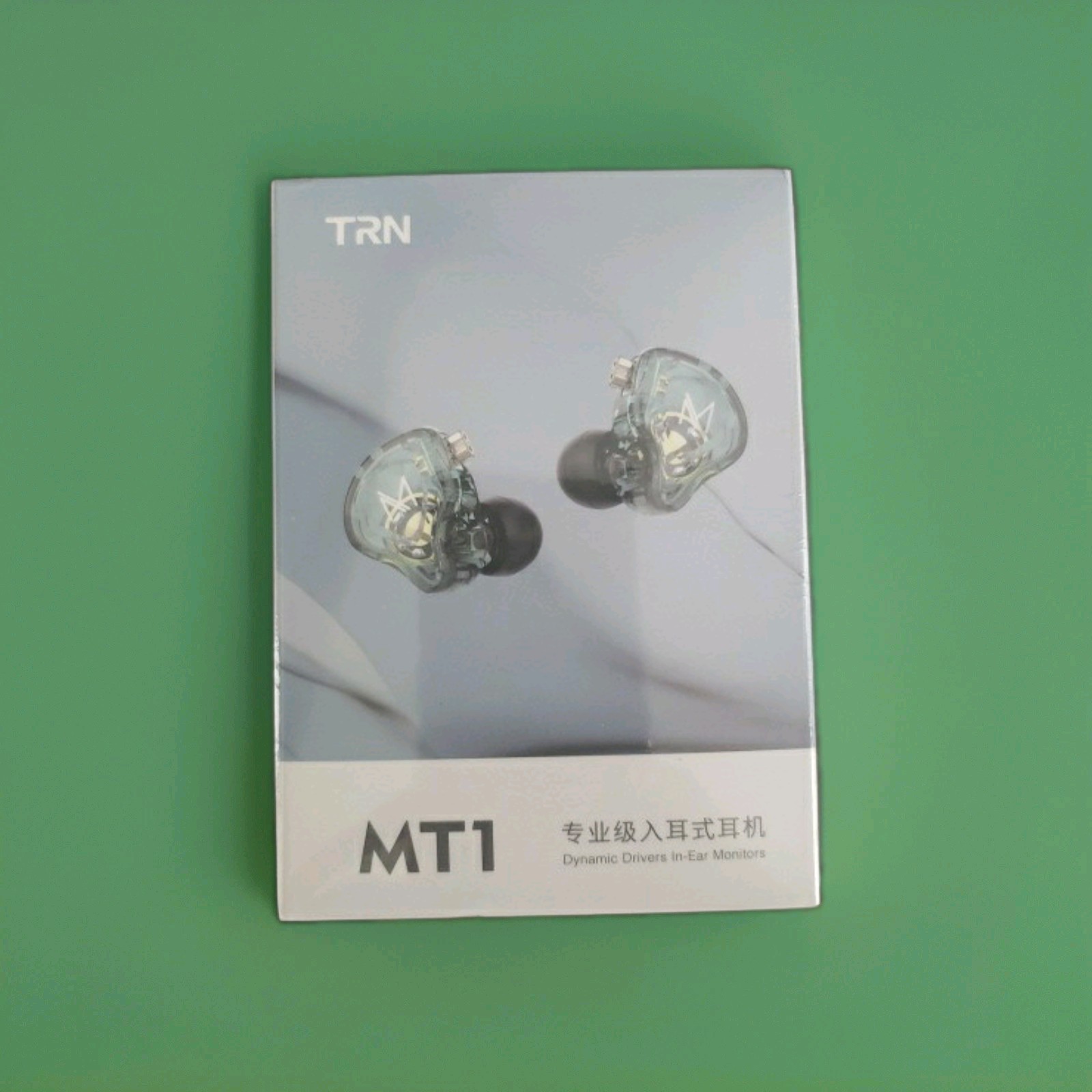 TRN MT1 Professional In-Ear Earbuds: Dynamic Drivers & Ergonomic Comfort Green
