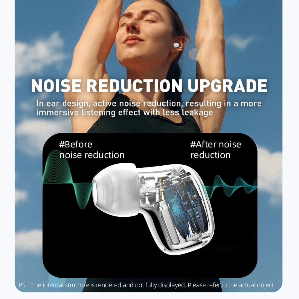 Mini Bluetooth Earbud Headset TWS 5.1 Wireless Earphone Invisible for All Phone