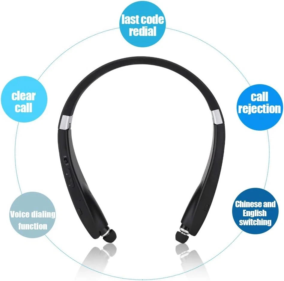 Sx991 Headphones Model Sx 991 Abs Sx 991 Foldable Neck Hanging Type Telescopic H