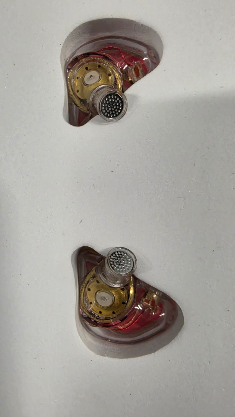 In Ear Monitor Headphones Triple Driver Earphones MMCX Cable BASN Pink Bmaster