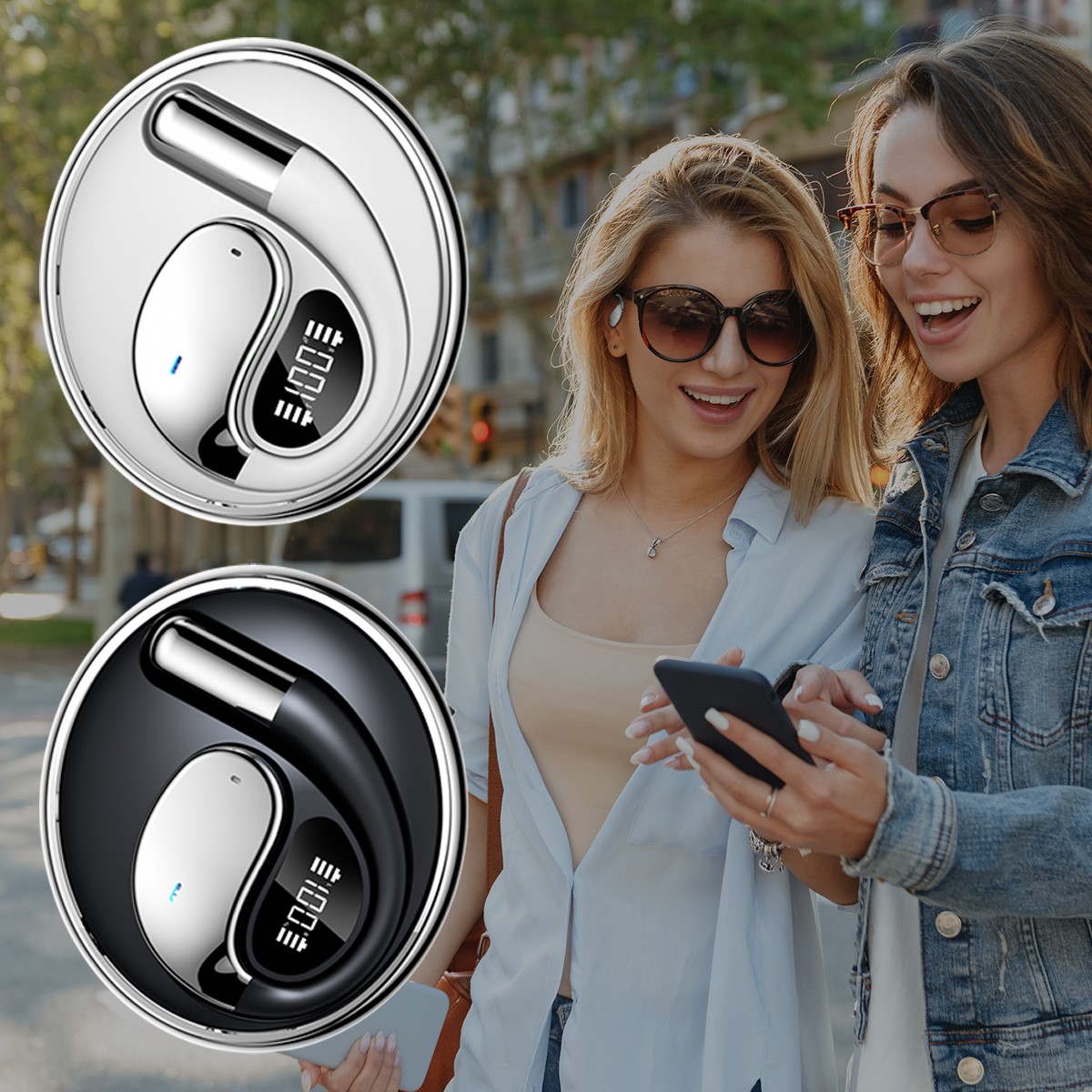 Translation Earbuds 144 Languages with AI Assistant Voice to Text US