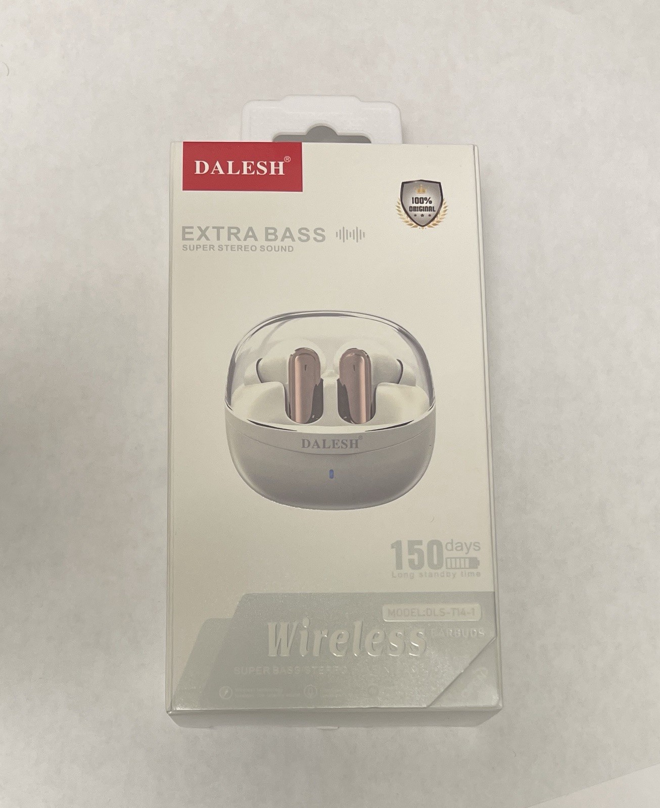Extra Bass DLS-TM4-1 Black Rose Gold Bluetooth Wireless In-Ear Earbuds