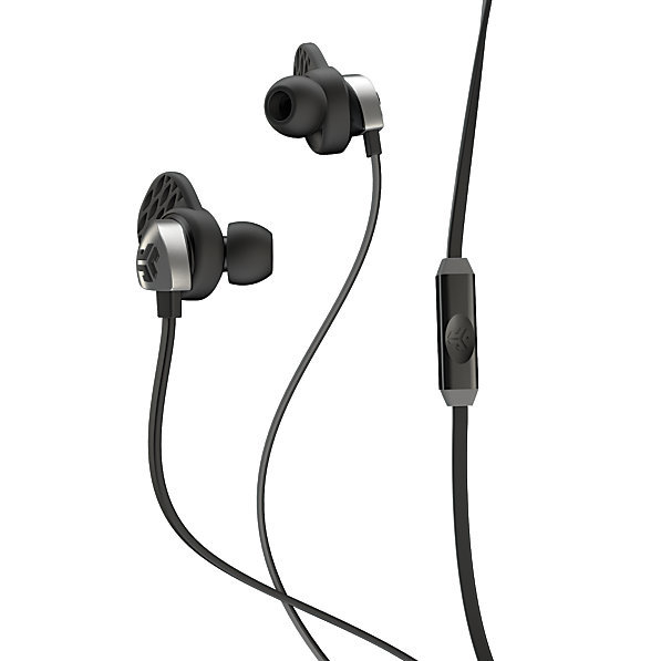 New JLAB EPIC-BLKGRY-BOX Epic Premium Earbuds with Universal Mic Black/Gray