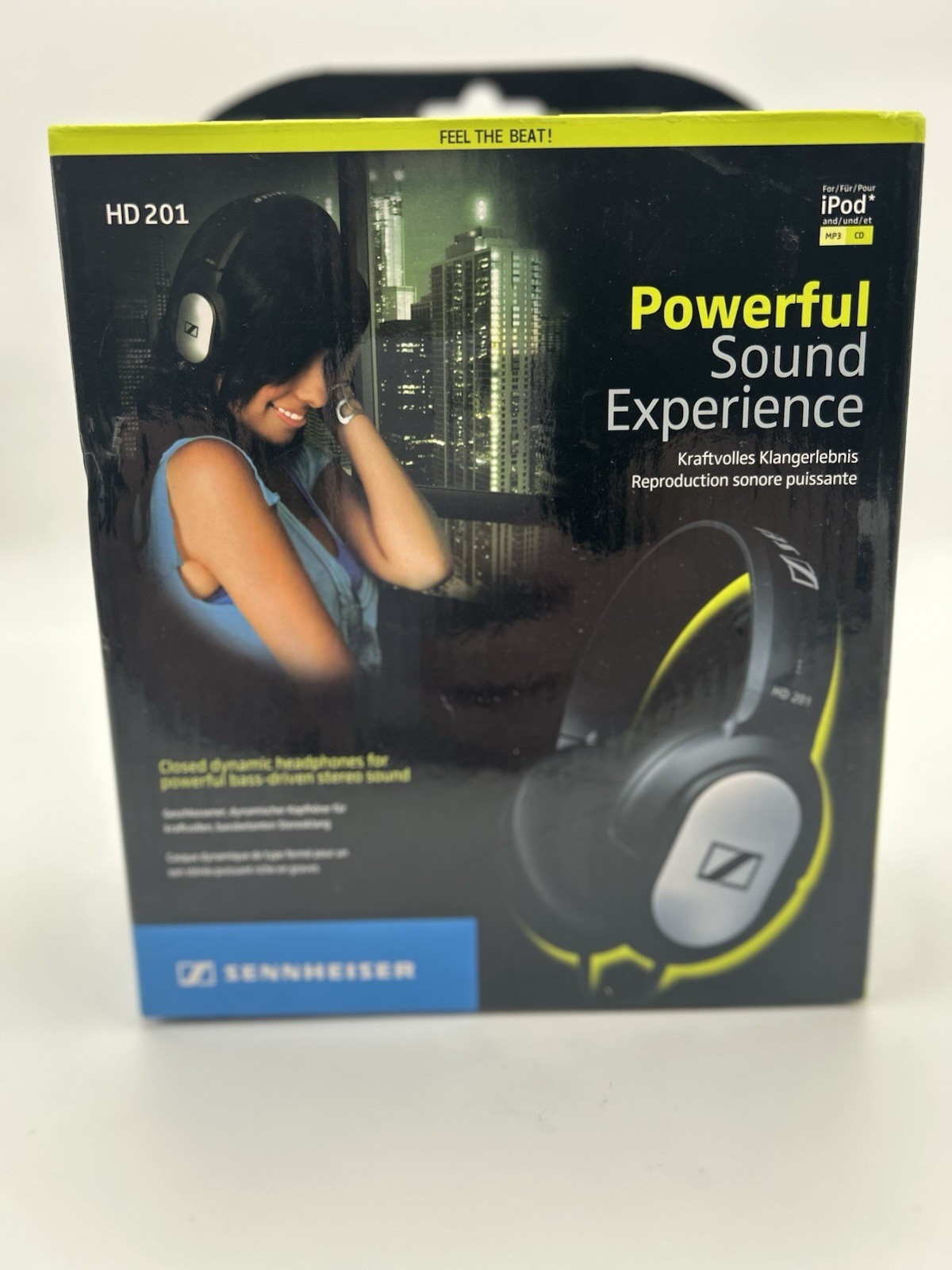 Sennheiser HD 201″Headphones – Black