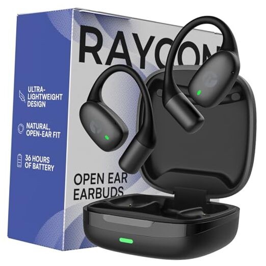 Essential Open Ear Earbuds – Headphones & Headphones – Wireless Black