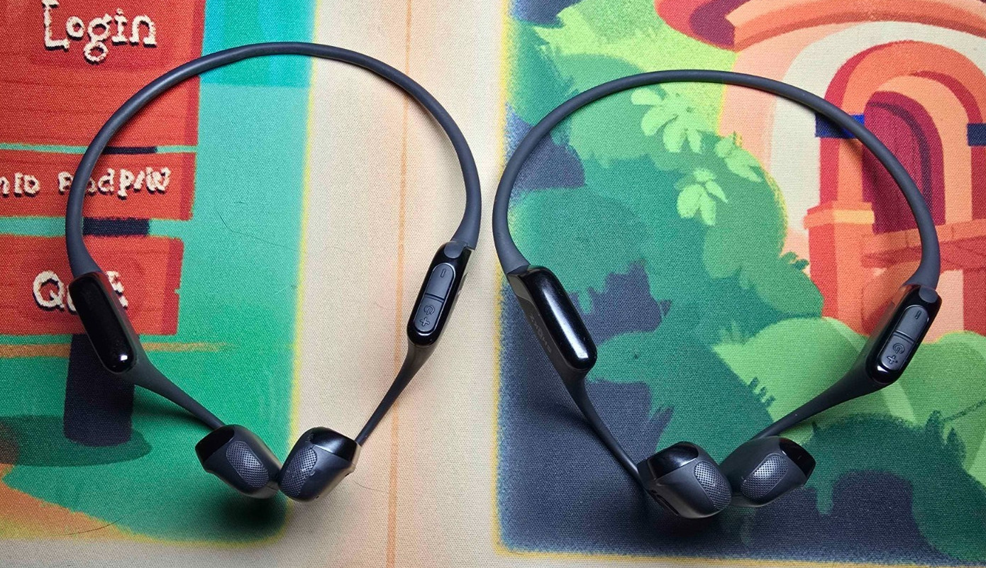 Shokz OpenRun Pro 2 Bone Conduction Sports Headphones Black S820
