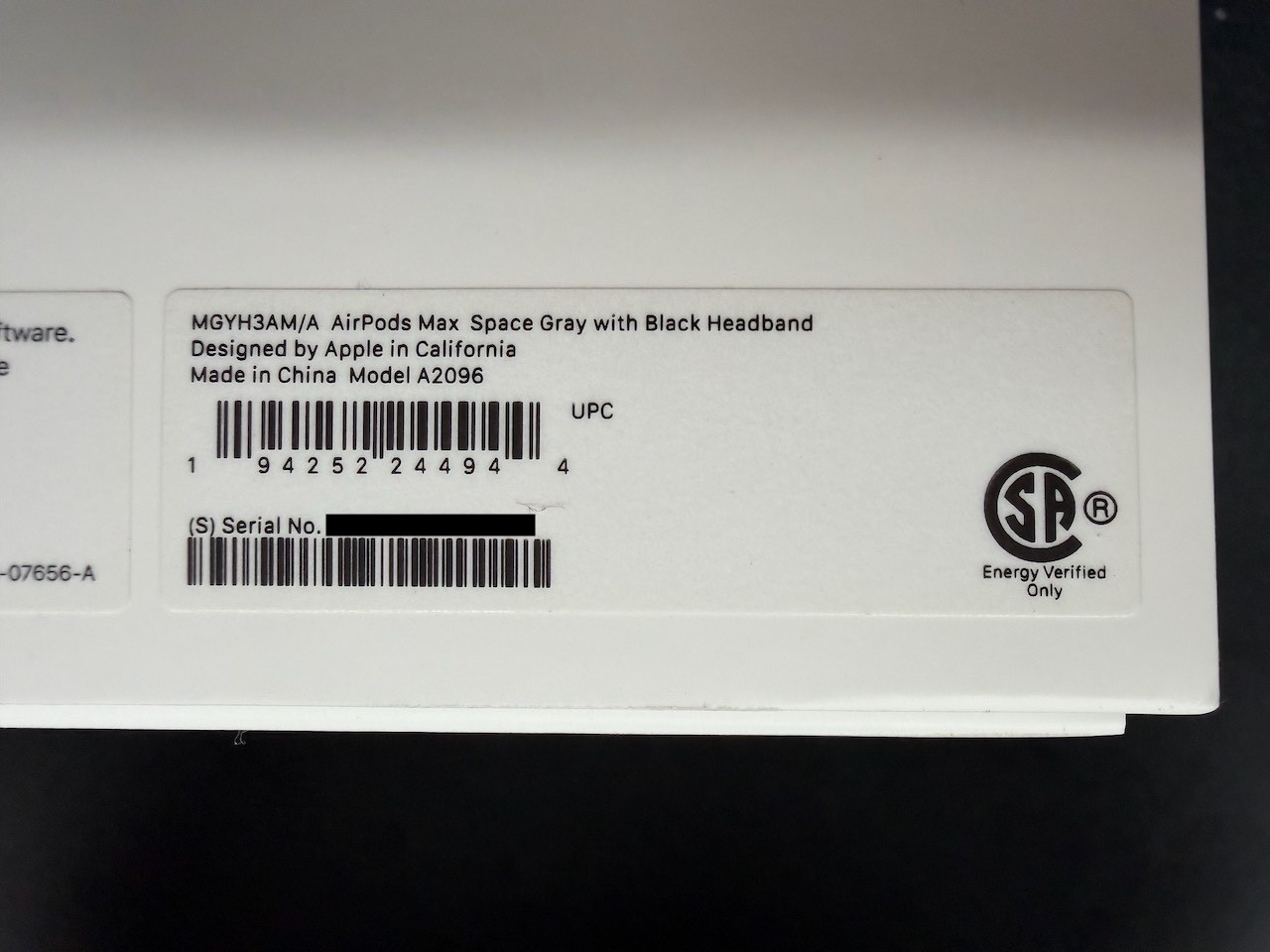 Apple AirPods Max Space Gray A2096 w/ Smart Case + Original Box Excellent