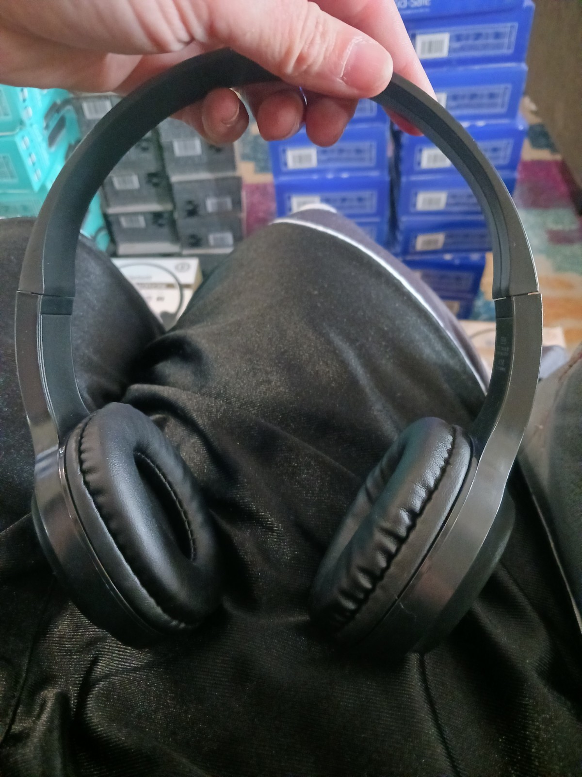 Sentry Bluetooth Wireless Headphone BT100 Black New Sealed. Untested. 8 Hours