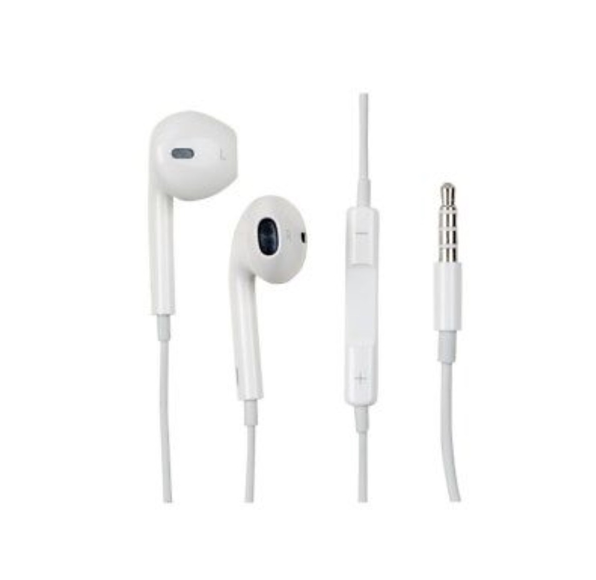 Earbuds with Remote and Mic -Standard Packaging for iphone (Package of 3)