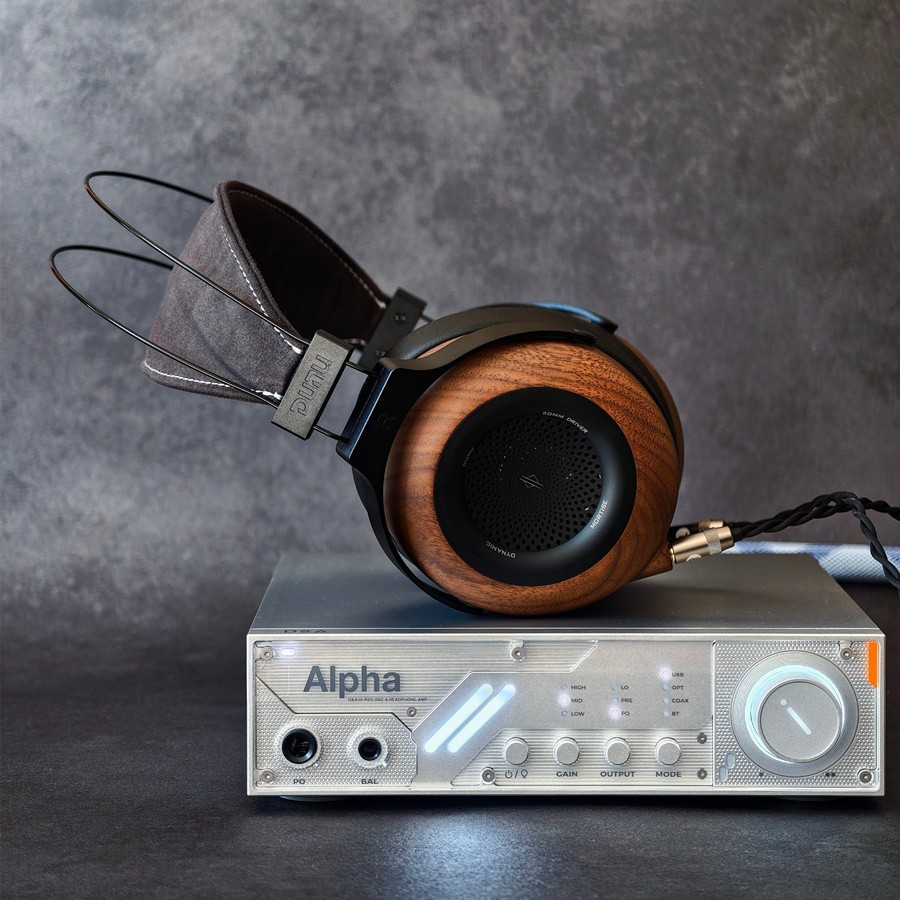 DUNU Mortise 50mm Dynamic Driver Open-Back Single-Crystal Copper Cable Headphone