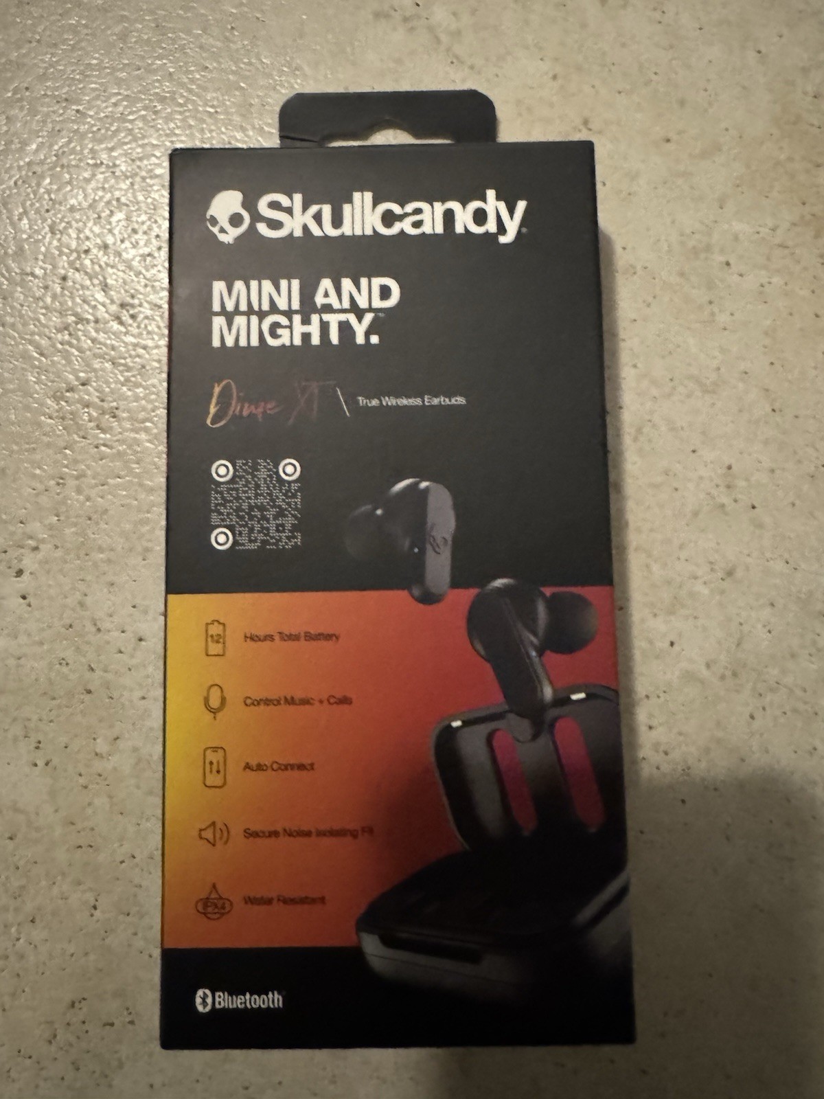 Skullcandy Dime XT True Wireless Earbuds in Black
