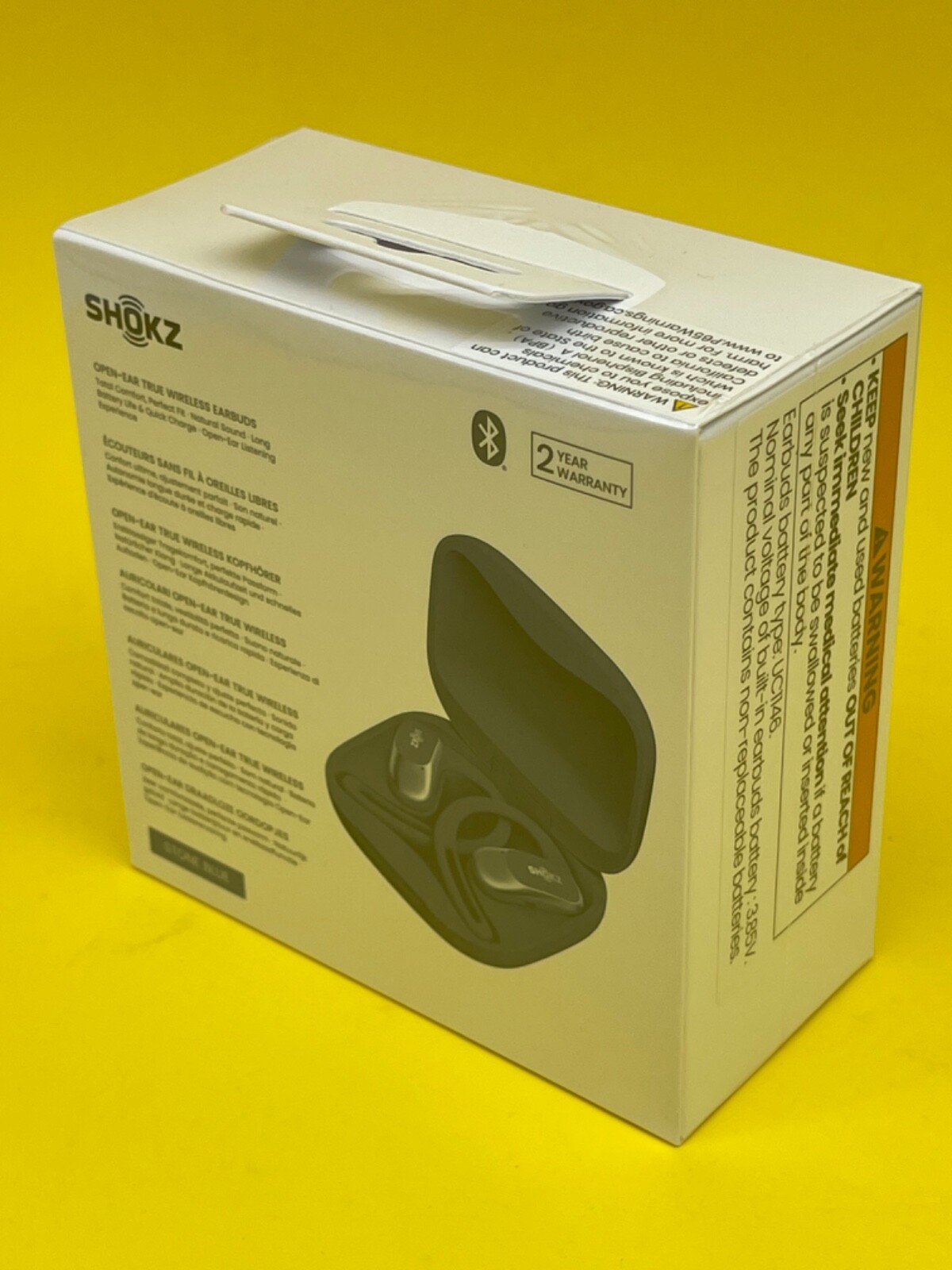 Shokz OpenFit Air Open-Ear hook True Wireless Earbuds Blue comfort workout pods