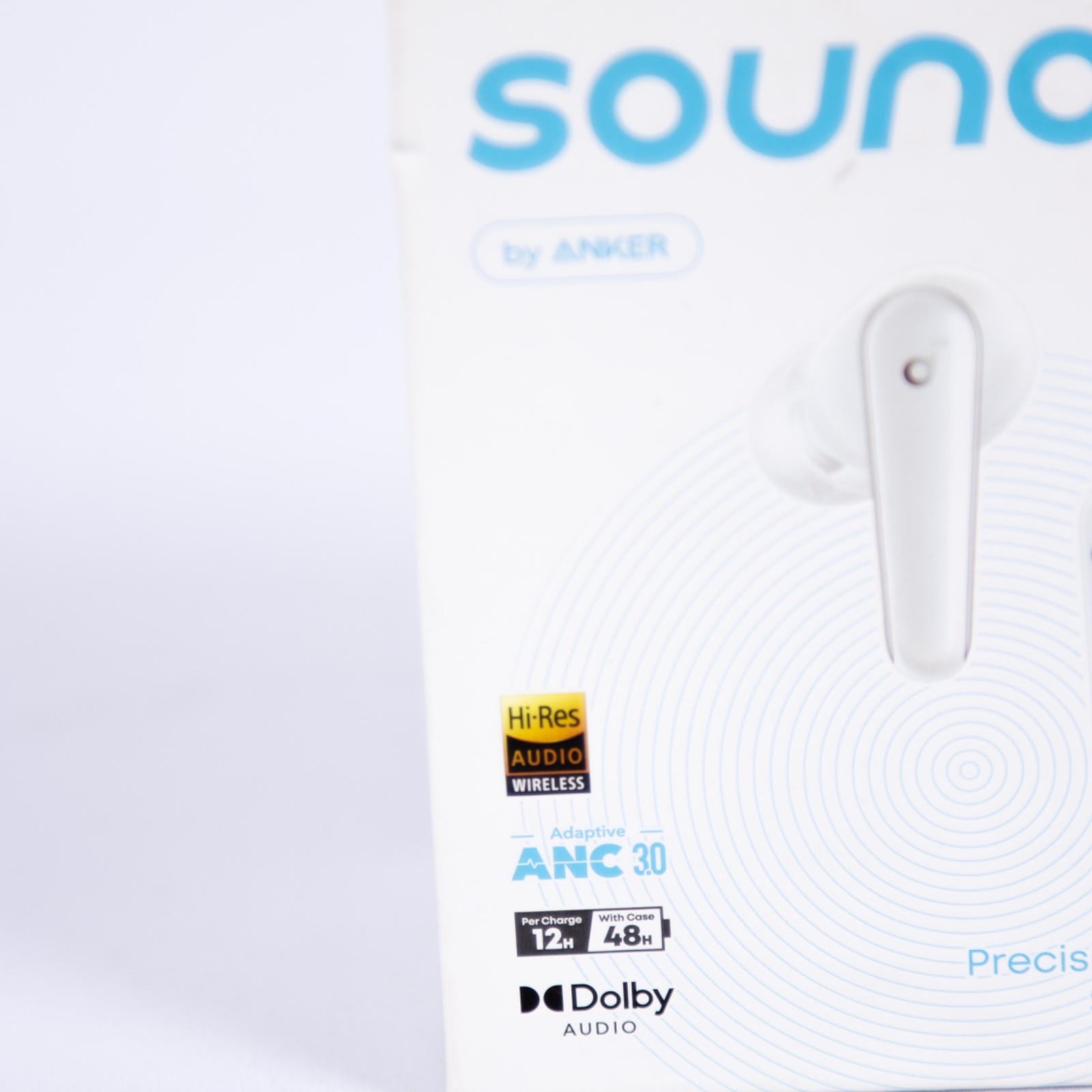 Soundcore by Anker Liberty 5 ANC 3.0 Earbuds Dolby 6‑Mic AI Clear Calls White