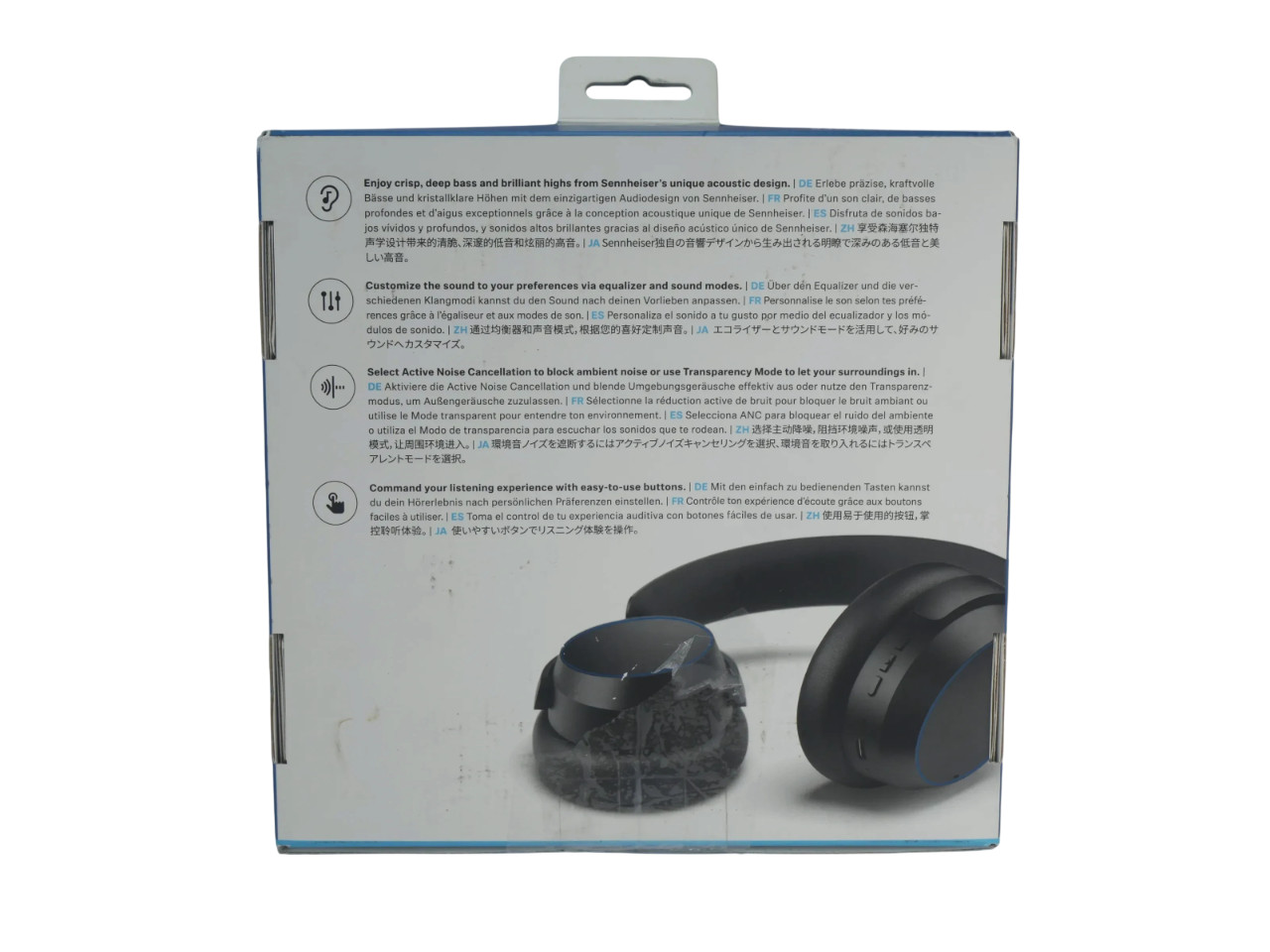 Sennheiser ACCENTUM Wireless Around the ear Headphones ANC Blue