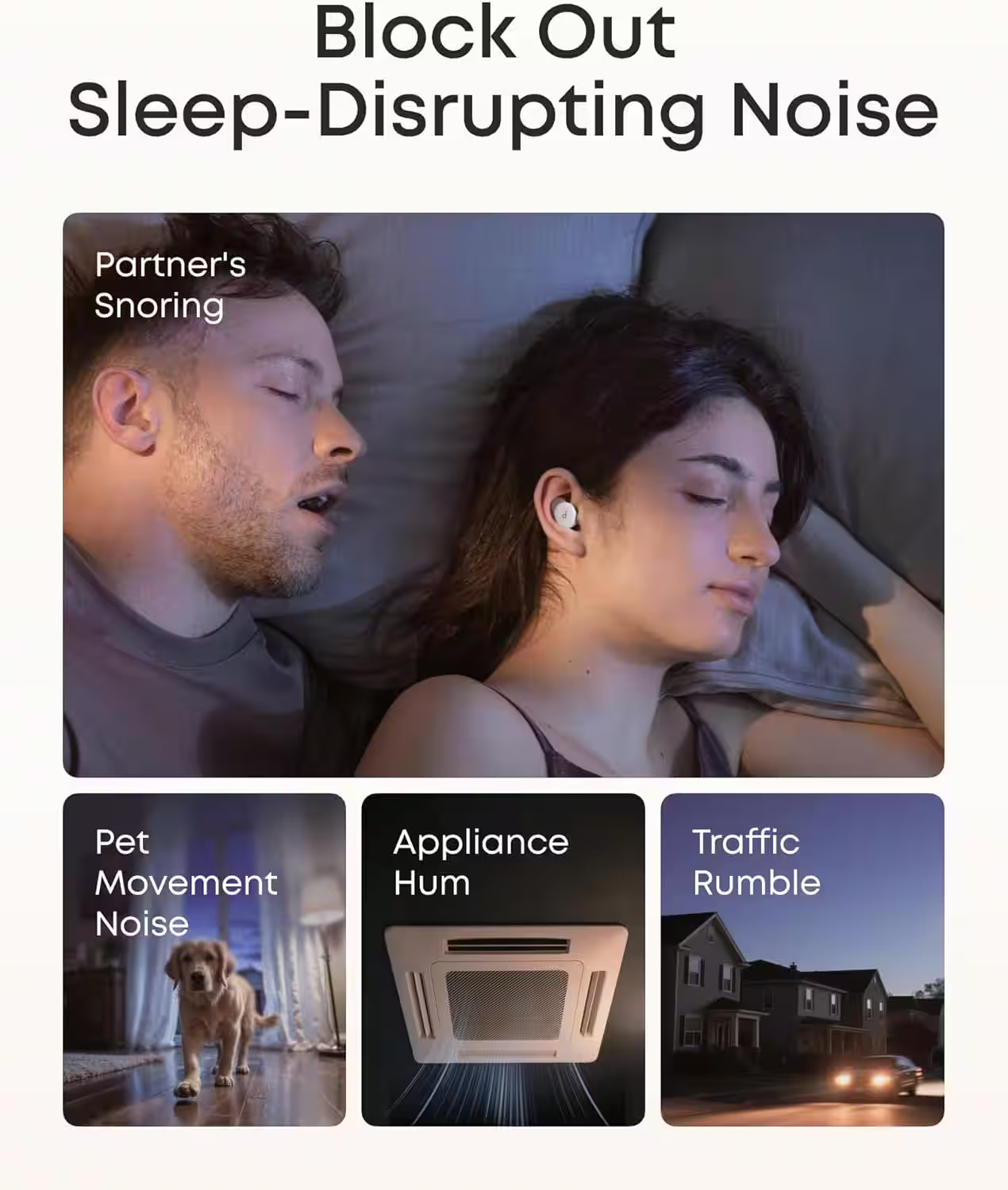 Soundcore – by Anker Sleep A30 Smart Wireless In-Ear Sleep Earbuds, Bluetooth…