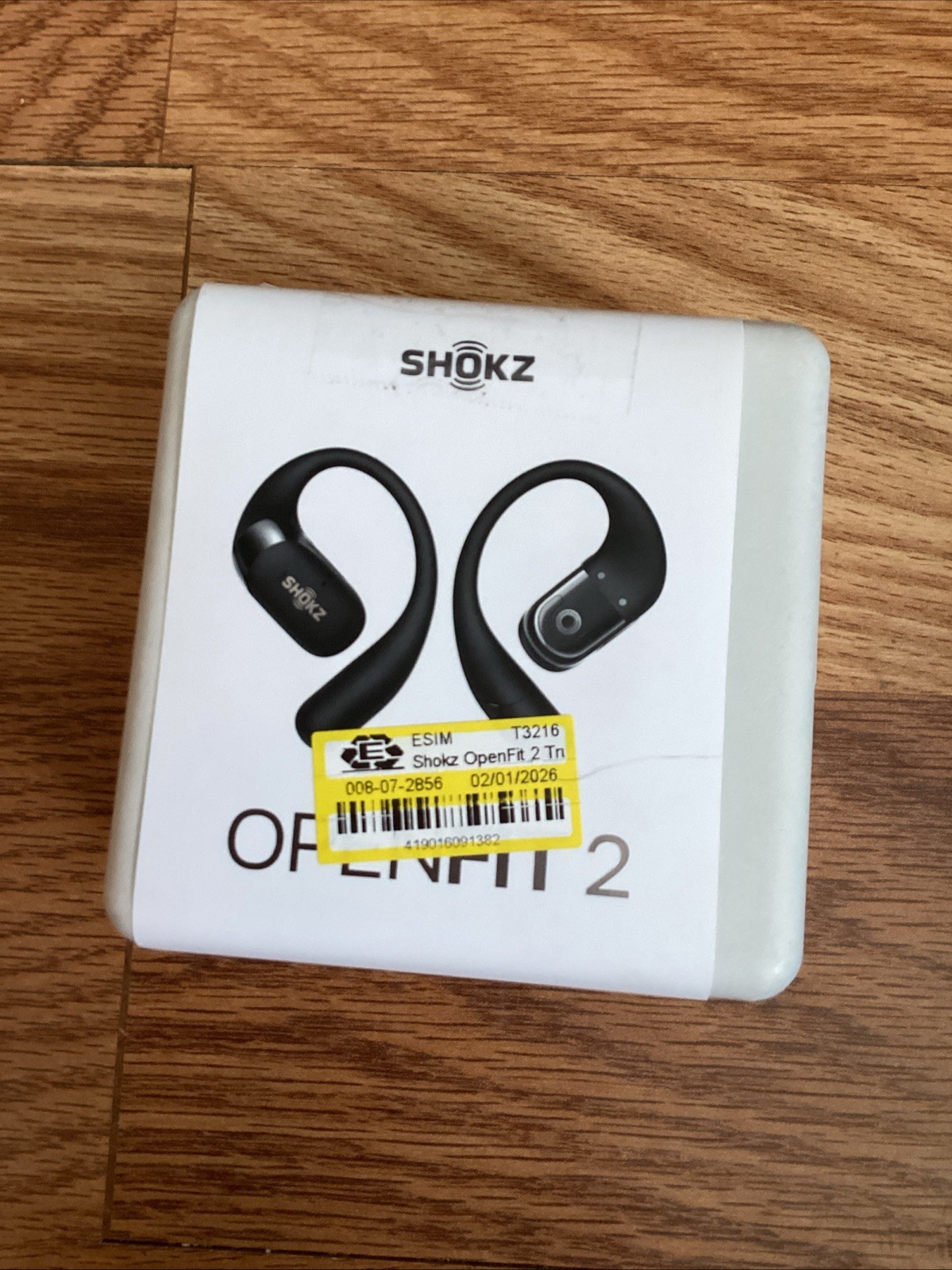 Shokz – OpenFit 2 Open-Ear True Wireless Earbuds – Black