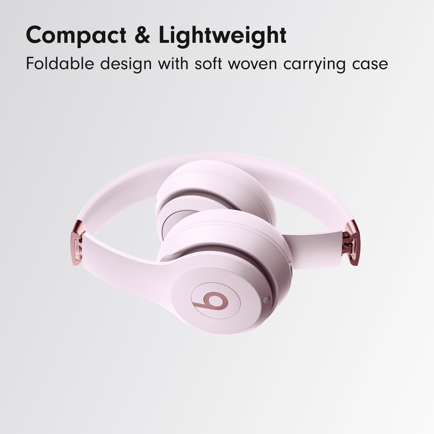 Beats Solo 4 True Wireless Bluetooth On-Ear Headphones – Cloud Pink™
