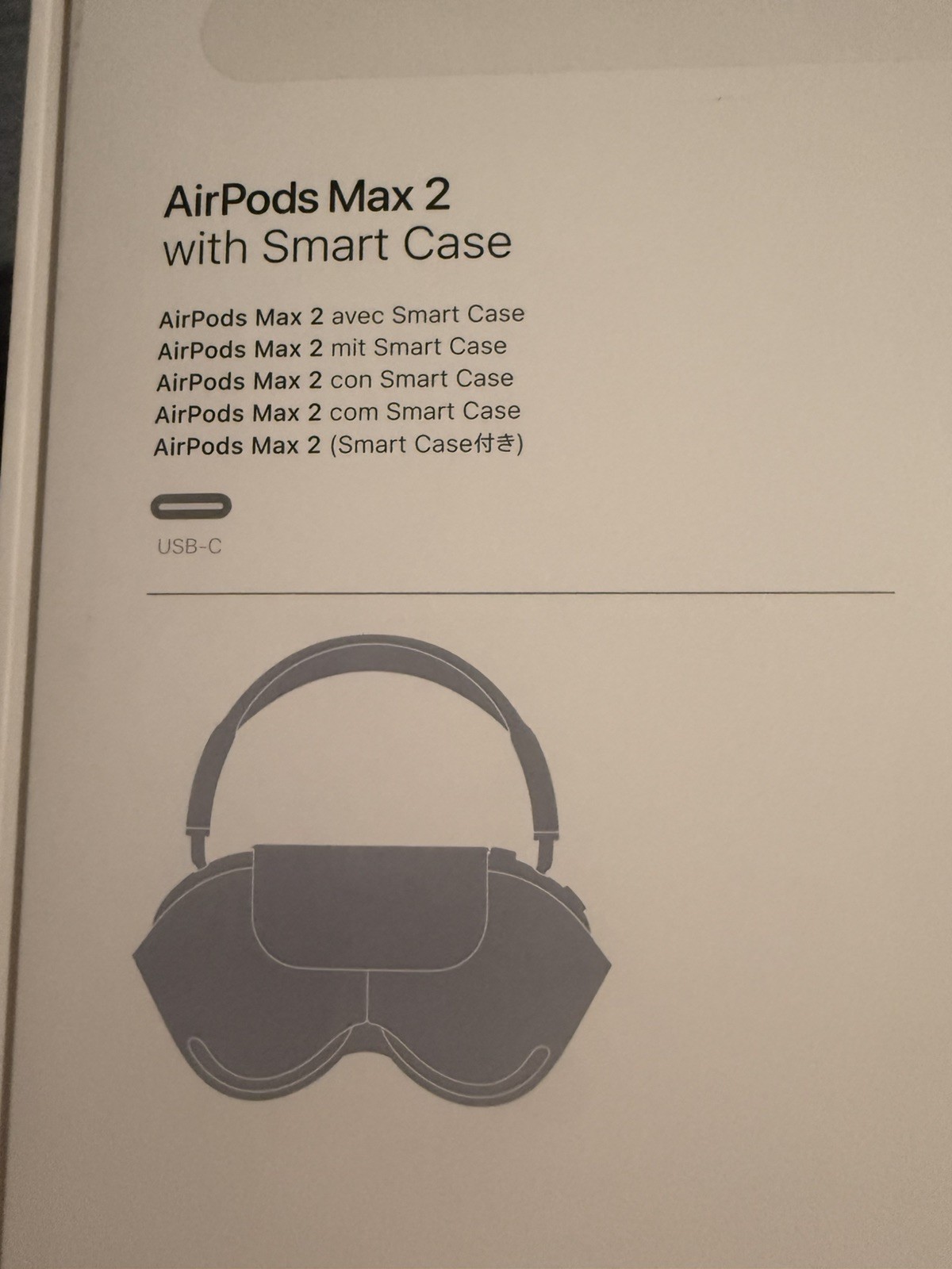 Apple AirPods Max Beige Bluetooth Over-Ear Headphones w/ Smart Case