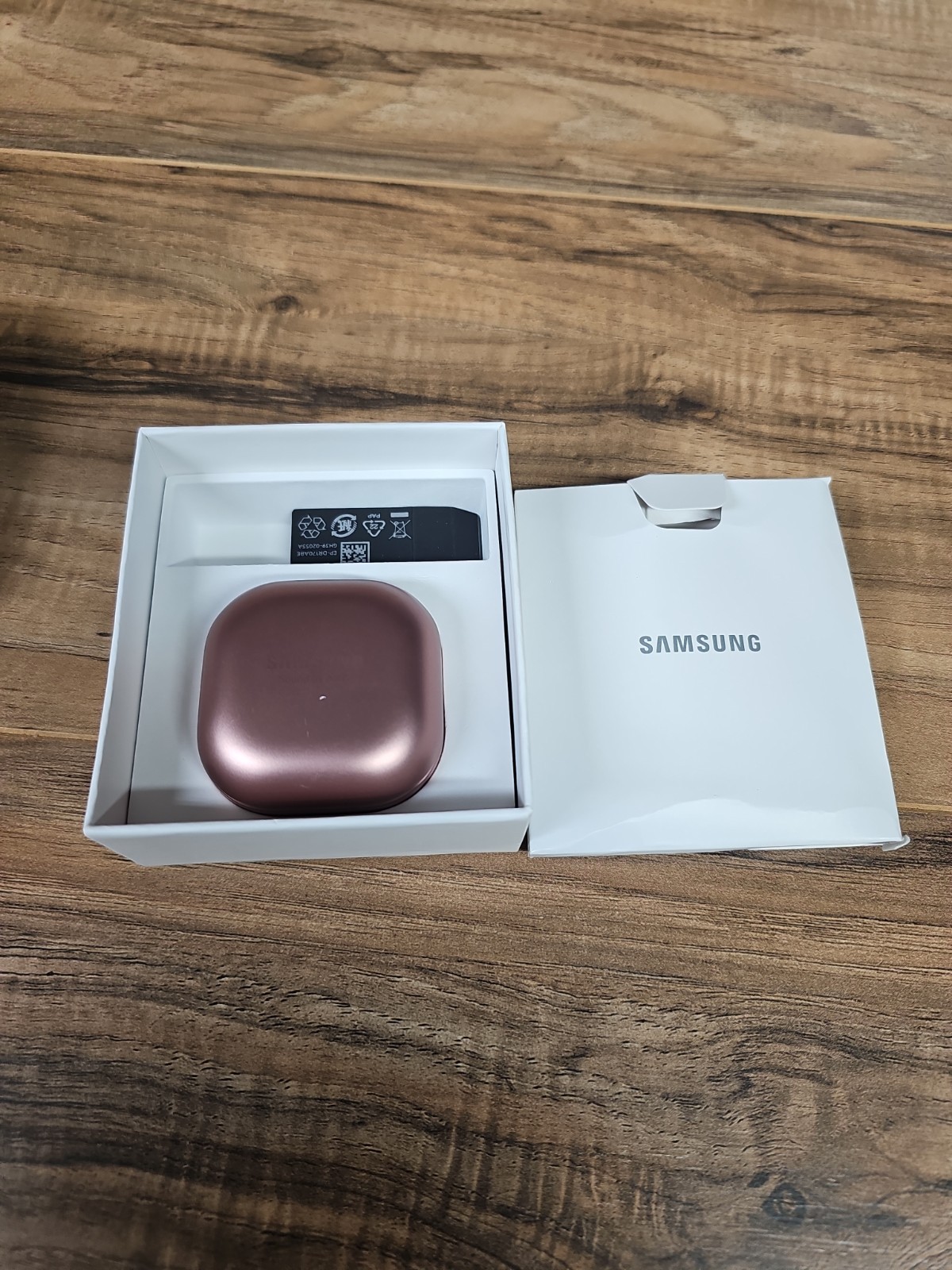 Samsung Galaxy Buds Live Bluetooth In-Ear Earbuds w/ Mic, Rechargeable Rose Gold