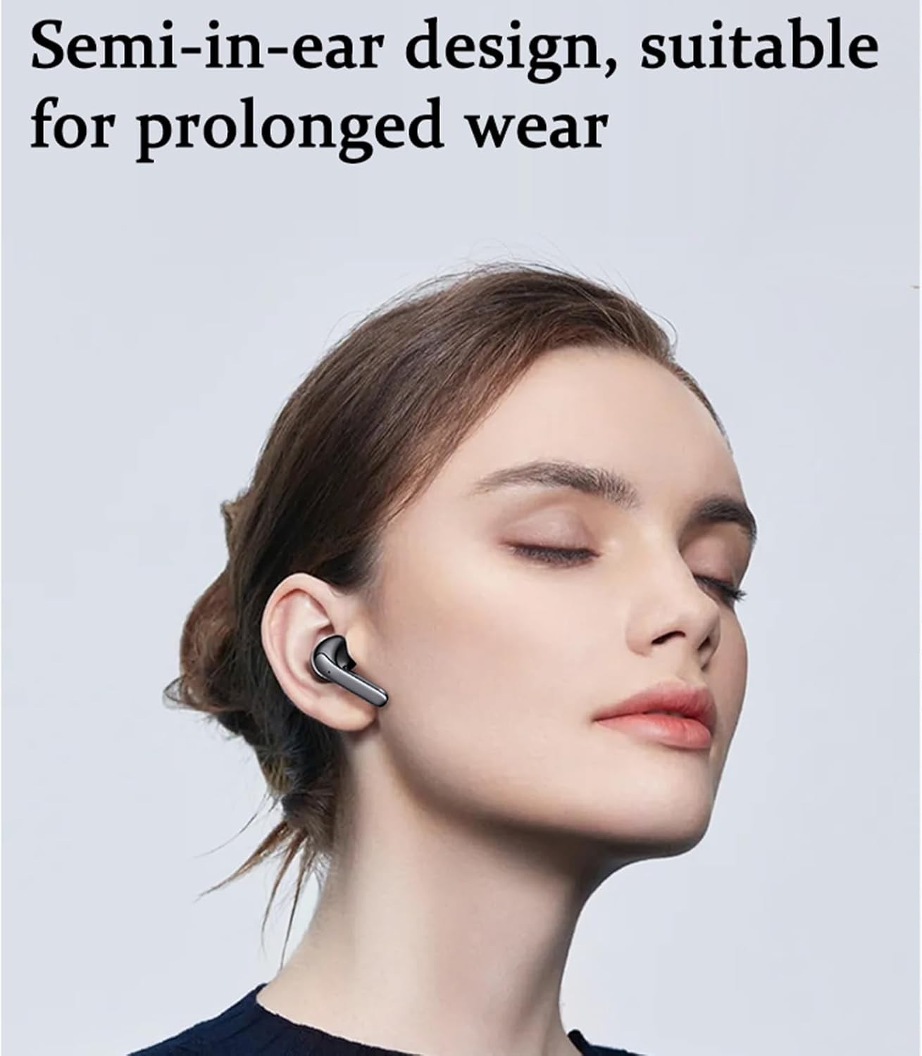 Bluetooth Headphones True Wireless Earbuds 60H Playback LED Power Display