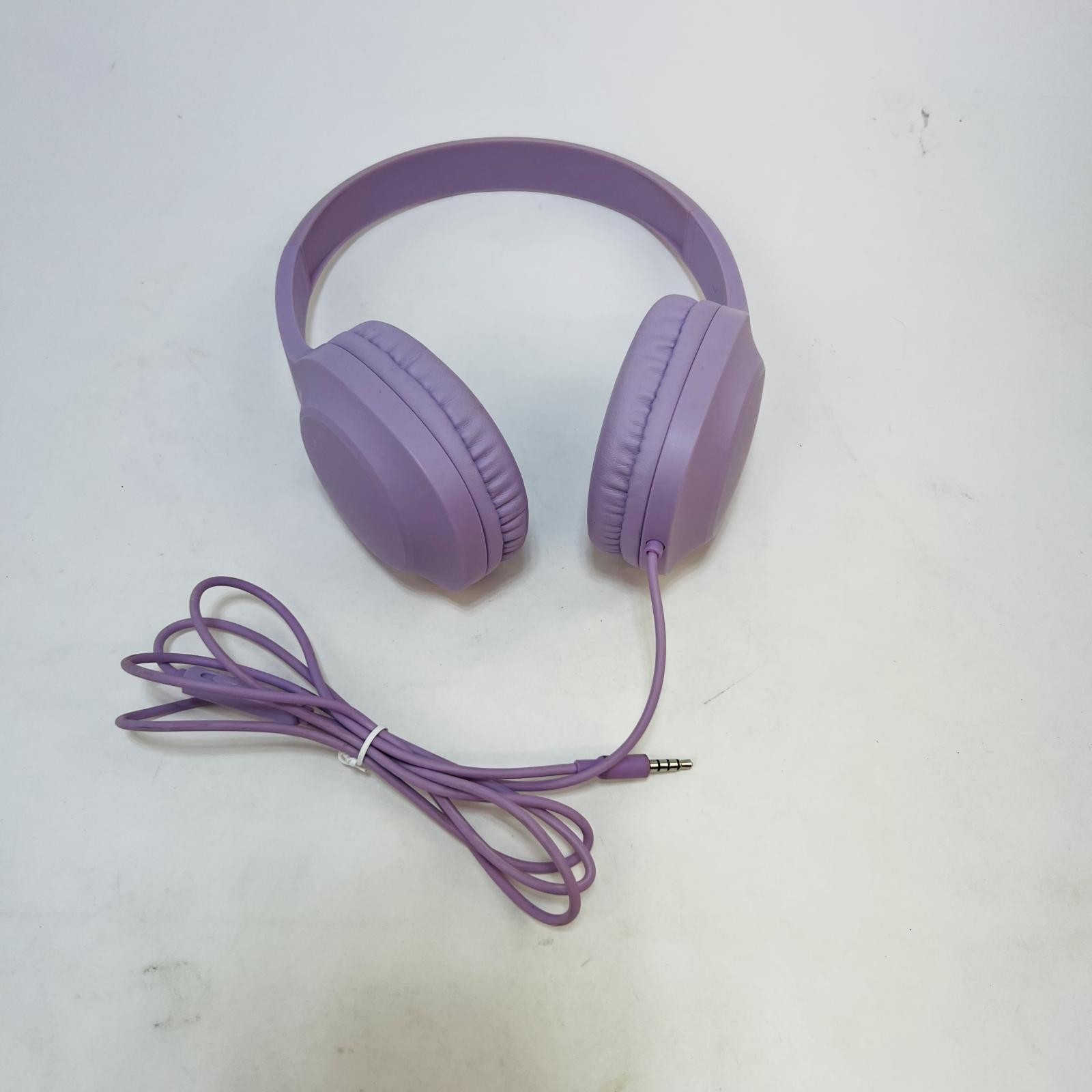 heyday Purple Wired On-Ear Headphones 3.5mm Audio Jack Lightweight Comfort