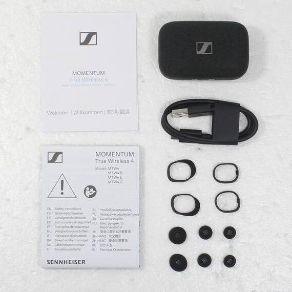 [Used] SENNHEISER MOMENTUM True Wireless 4 Black Graphite