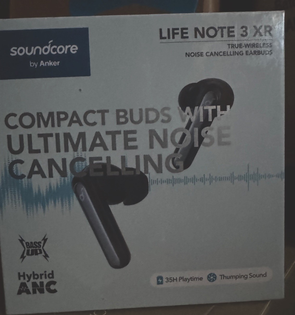 Soundcore Anker Life Note 3 XR True Wireless Noise Cancelling In-Ear Headphones