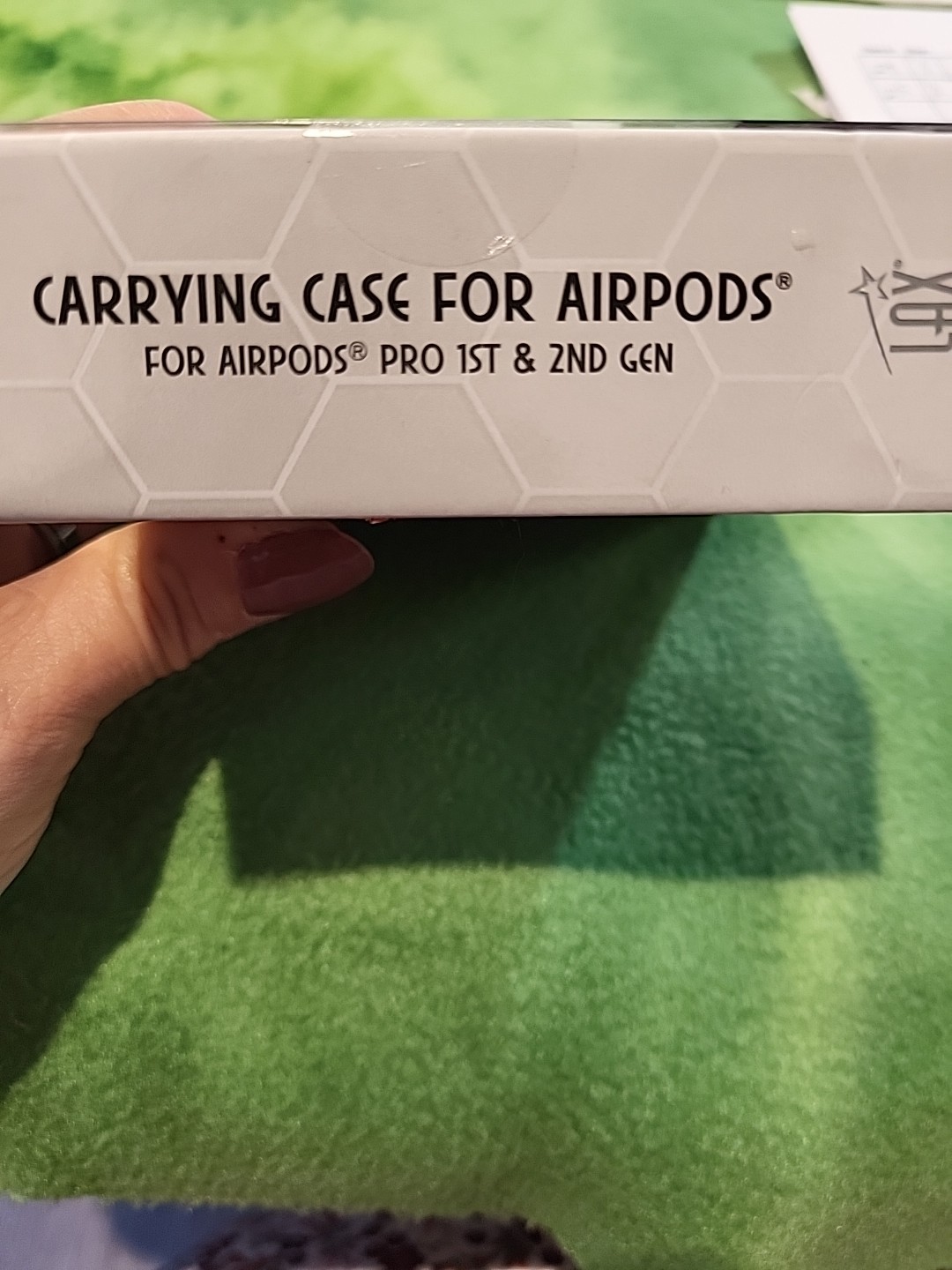 Lax Brand Carrying Case For AIRPODS, Looks Like Video Game Controller, NEW