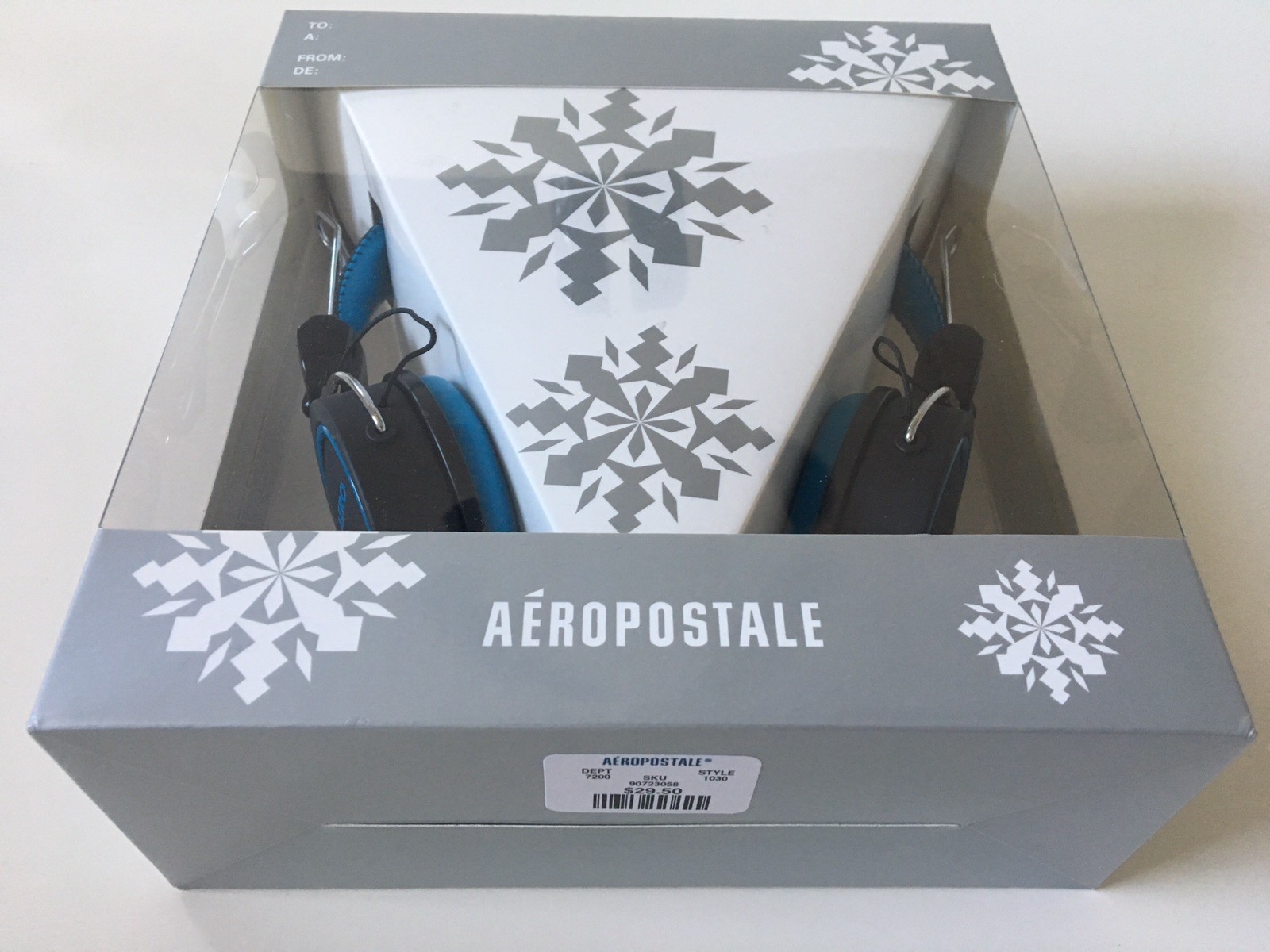 Aeropostale Over the Ear Headphones Wired Assorted Colors Blue White Purple New!