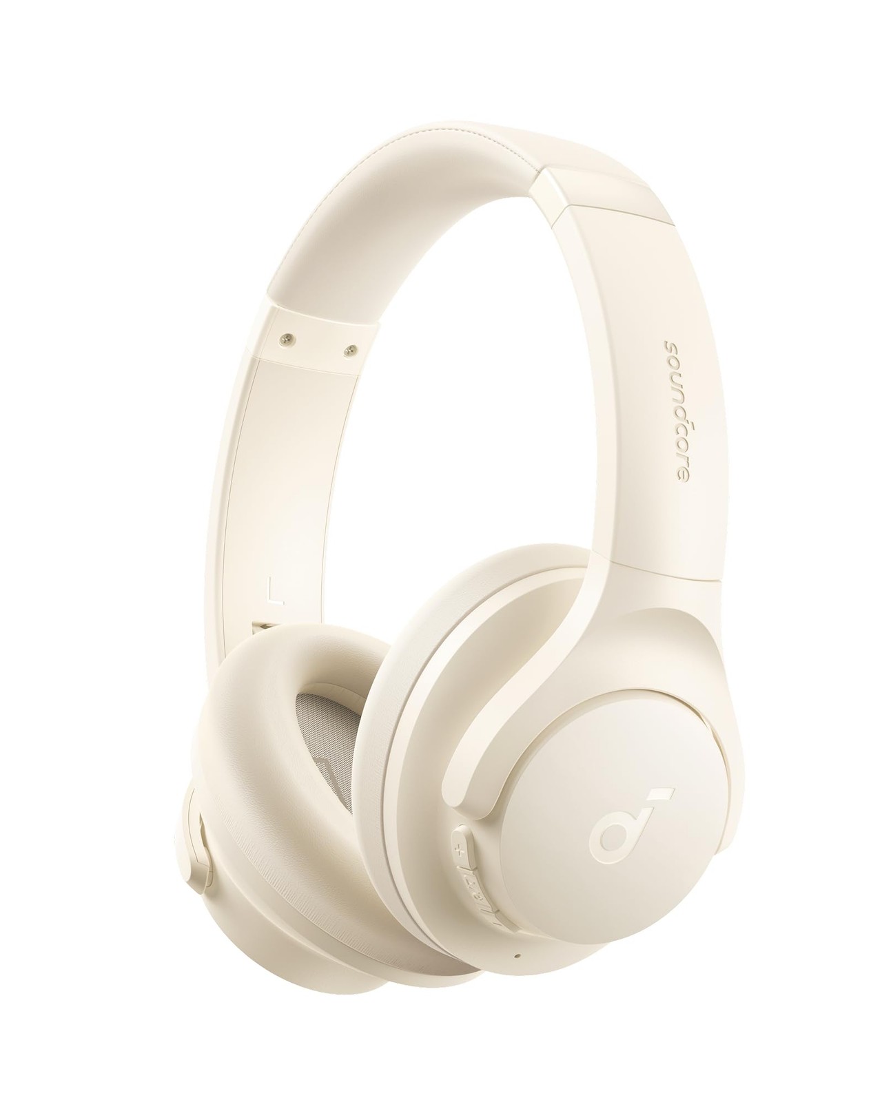 Soundcore by Anker Q20i Hybrid Active Noise Cancelling Standard, Almond White