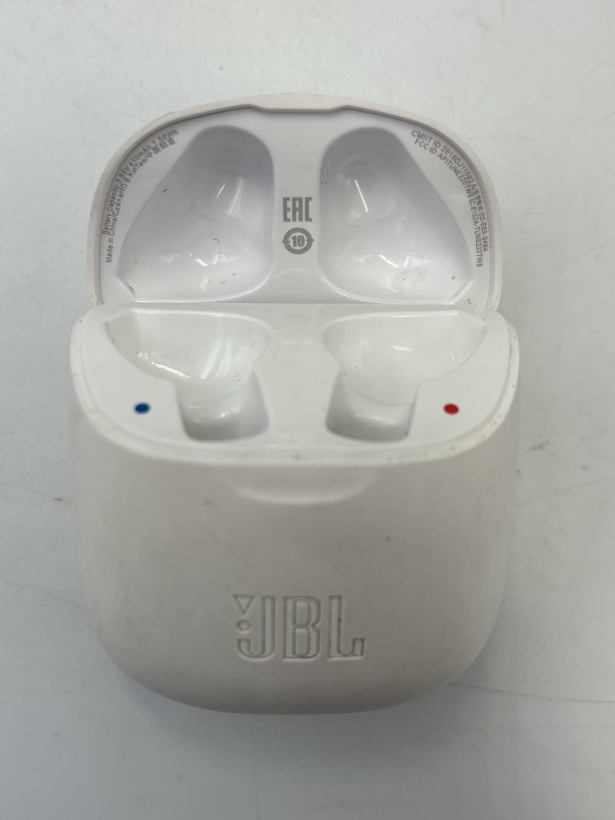 JBL Tune 225TWS Wireless Headphones – White (JBLT225TWSWHTAM) (READ)